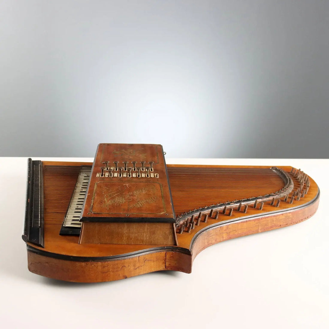 Autoharp Muller's Erato Harfe Early XX Century