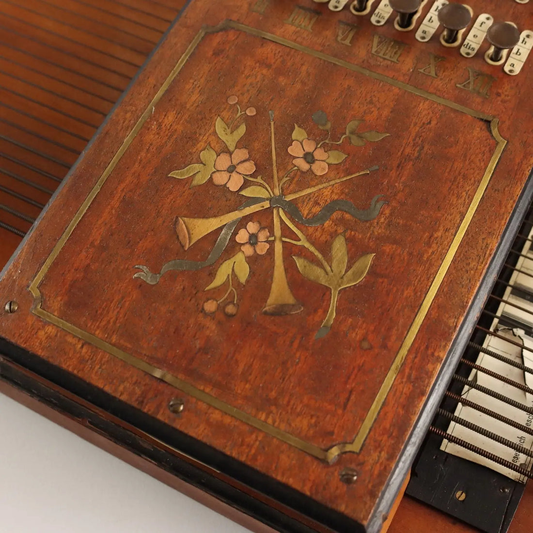 Autoharp Muller's Erato Harfe Early XX Century