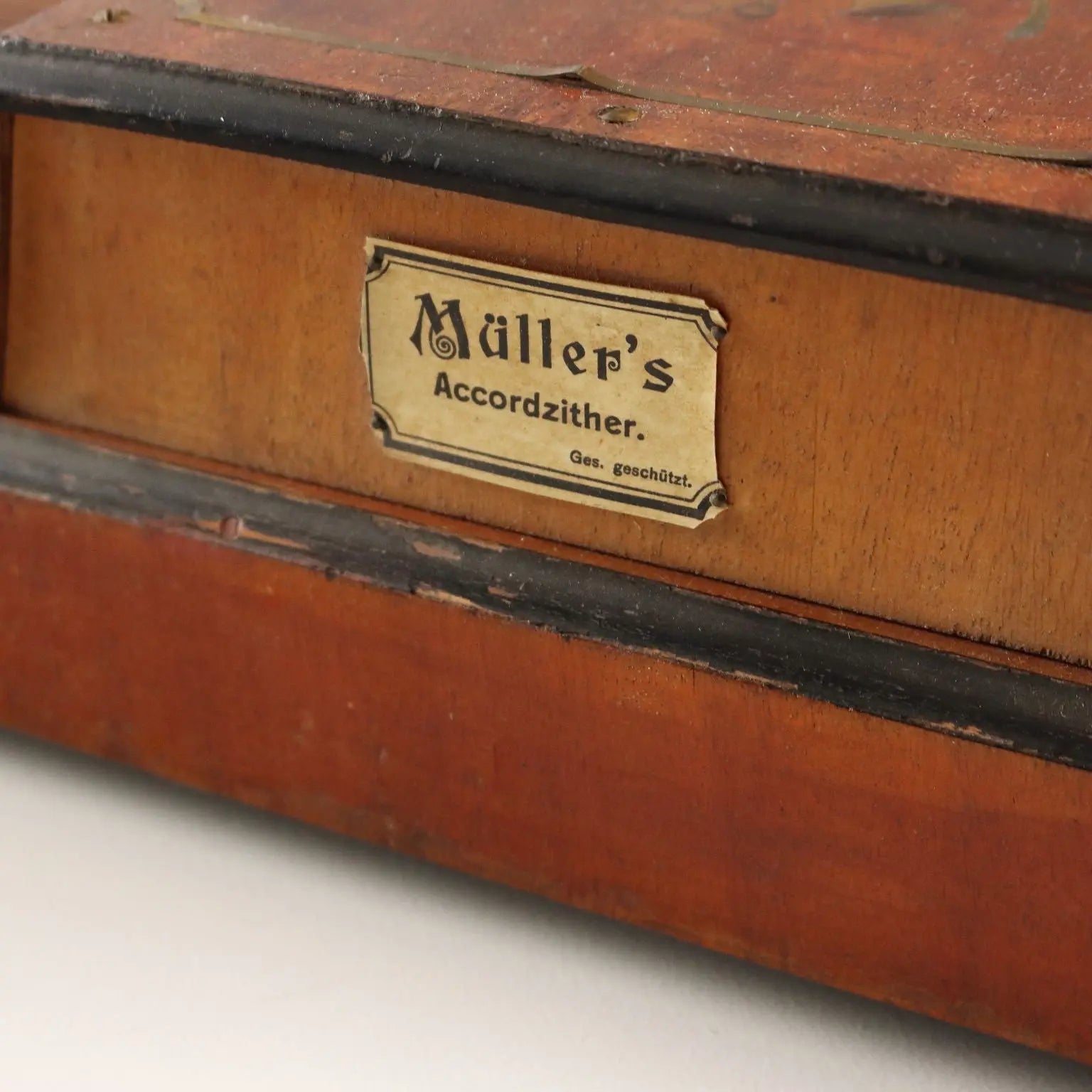 Autoharp Muller's Erato Harfe Early XX Century