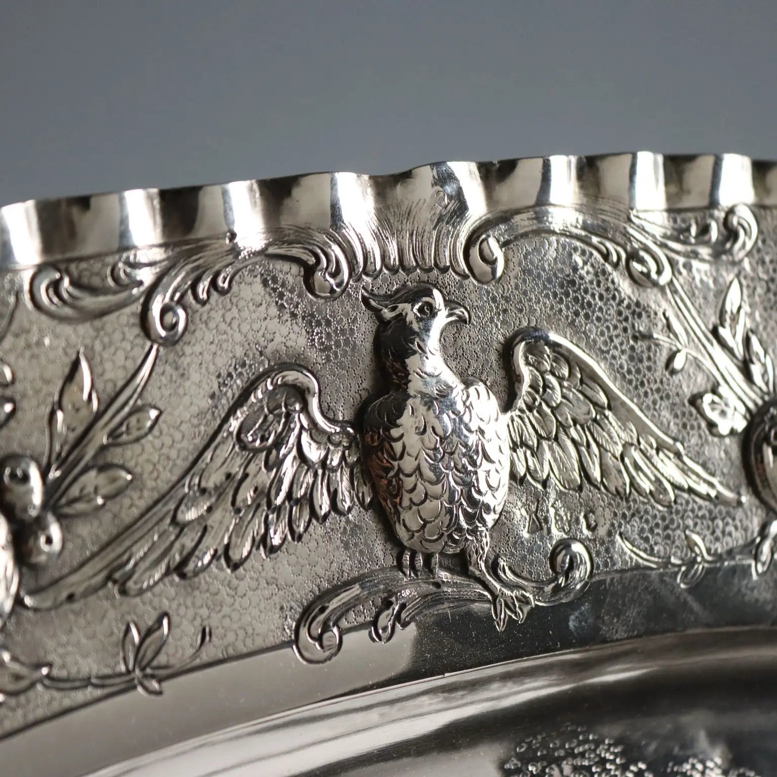 Antique Tray Silver Manufacture of Paris XX Century