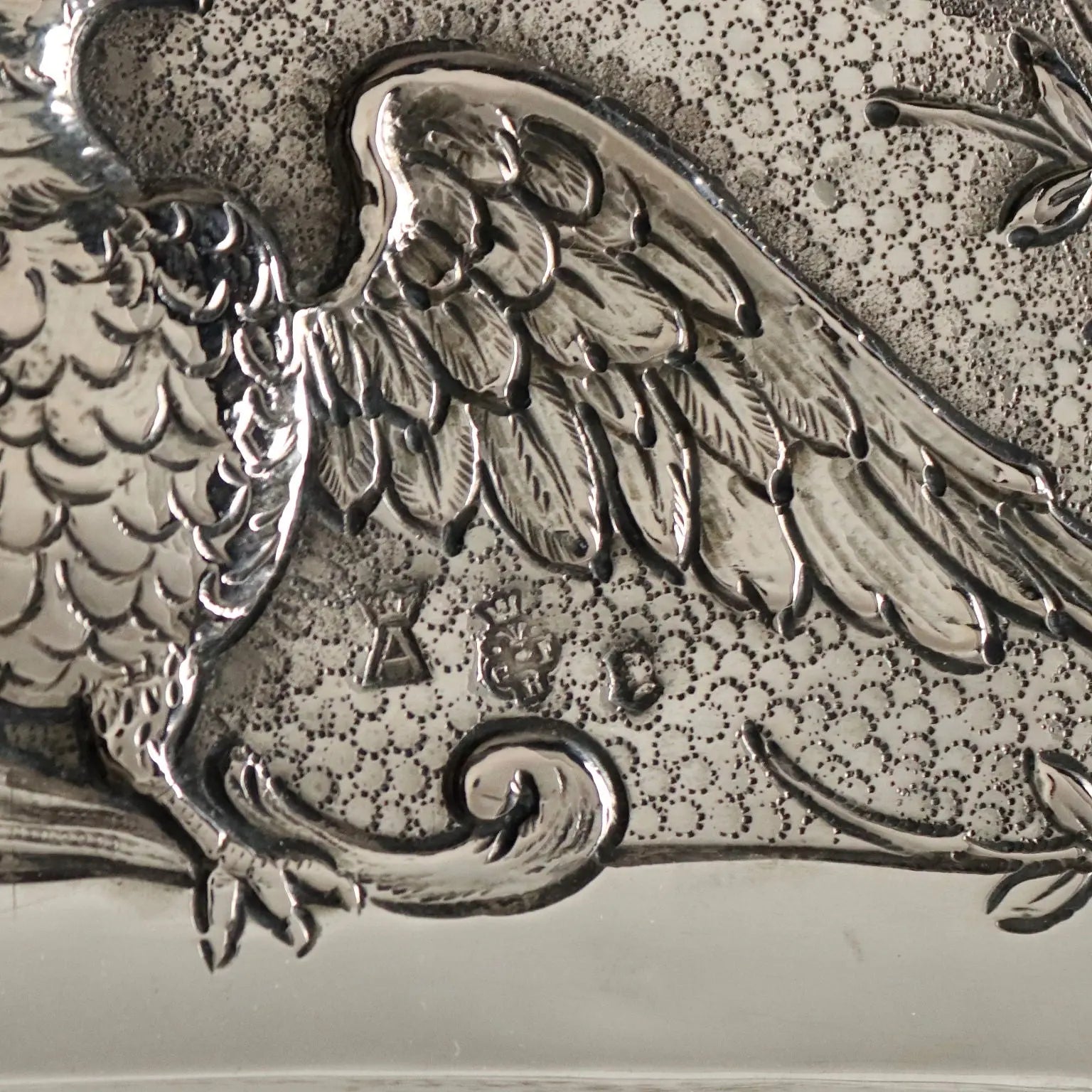 Antique Tray Silver Manufacture of Paris XX Century