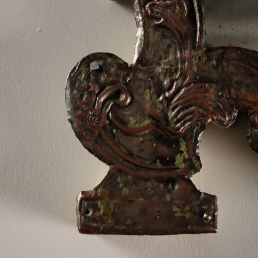 Antique Altar Card with Mirror Sheeth Metal Italy XVIII-XIX Century - Italy, XVIII-XIX Century | Antiques | Fancy Goods