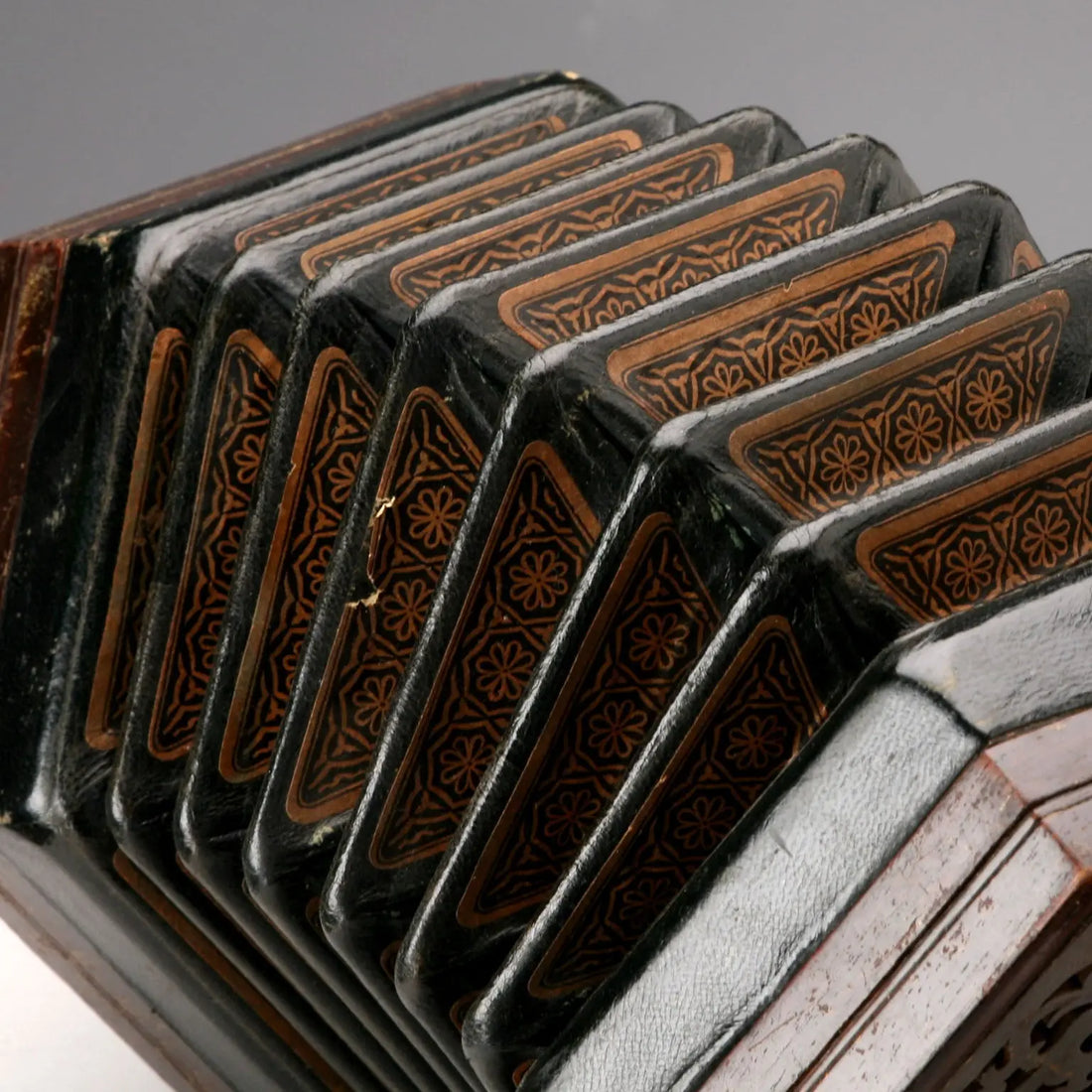 Antique C. Wheatstone & Co. Concertina London XIX-XX Century