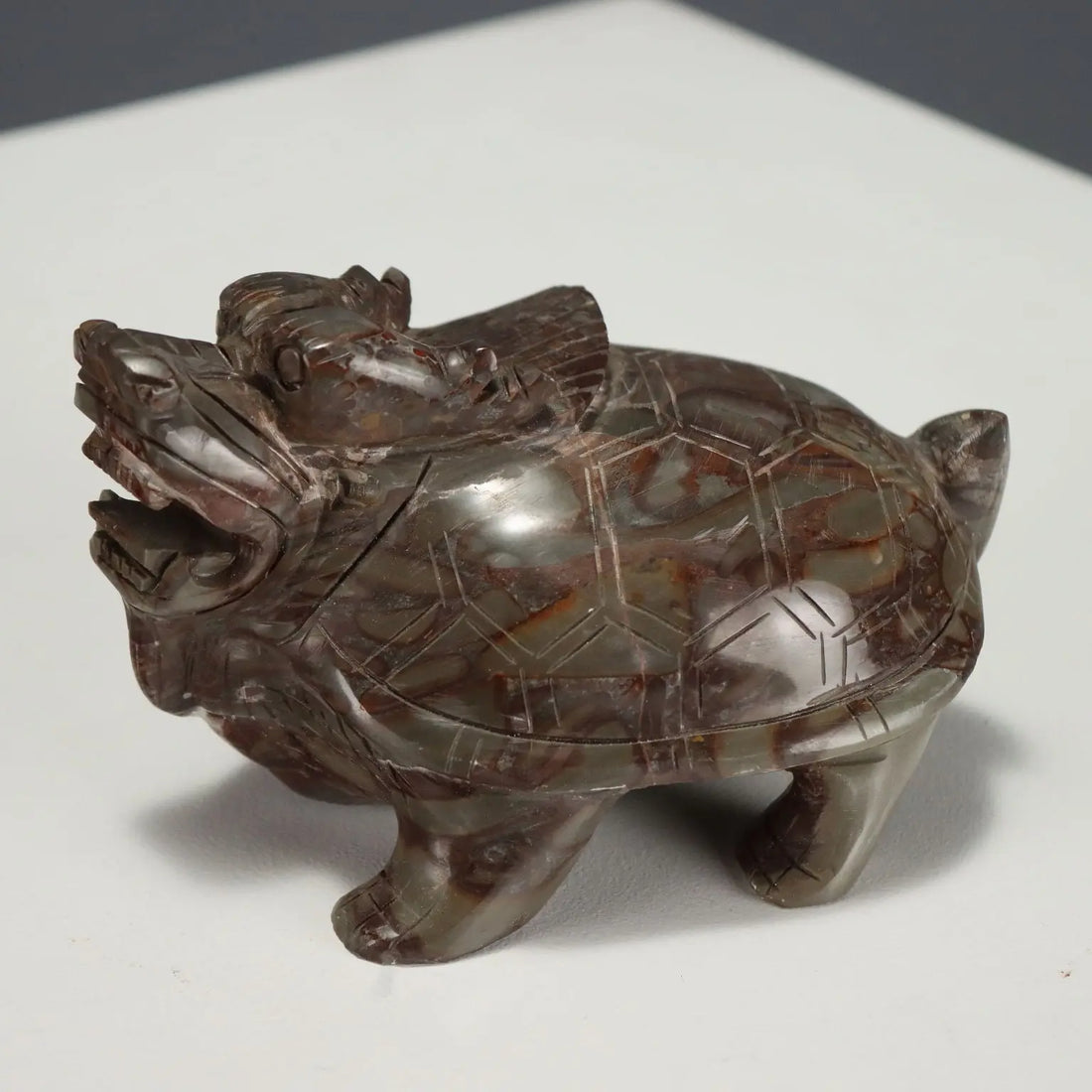 Group of Dragon Turtles Various Stones and Dimensions XX Century