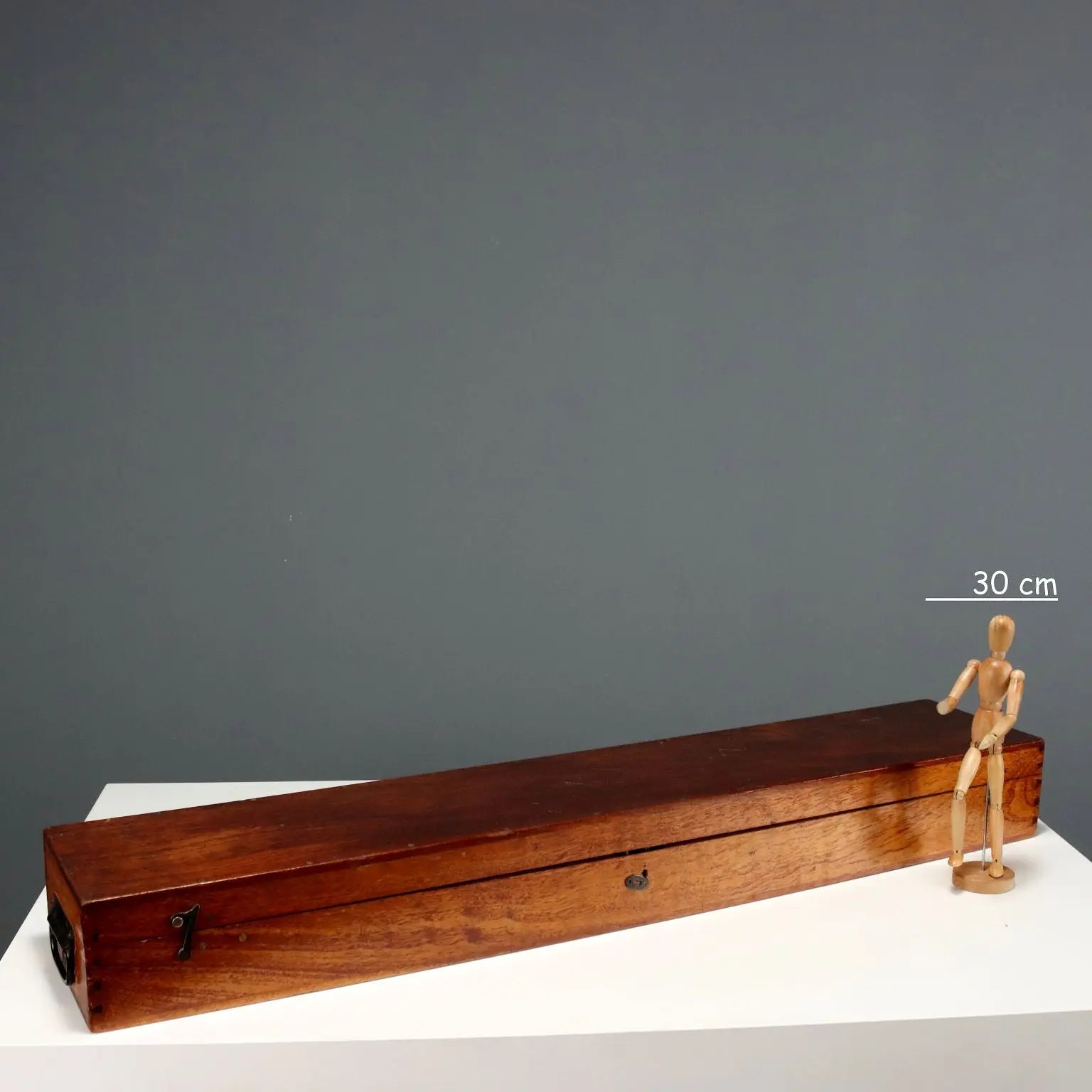 Salmoiraghi Milano Spotting Scope Wooden Case Italy 1920s-1930s