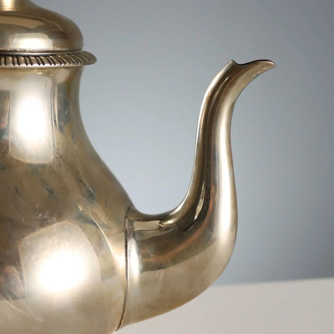 Vintage Teapot Silver Pobbiati for Broggi Milan Italy XX Century