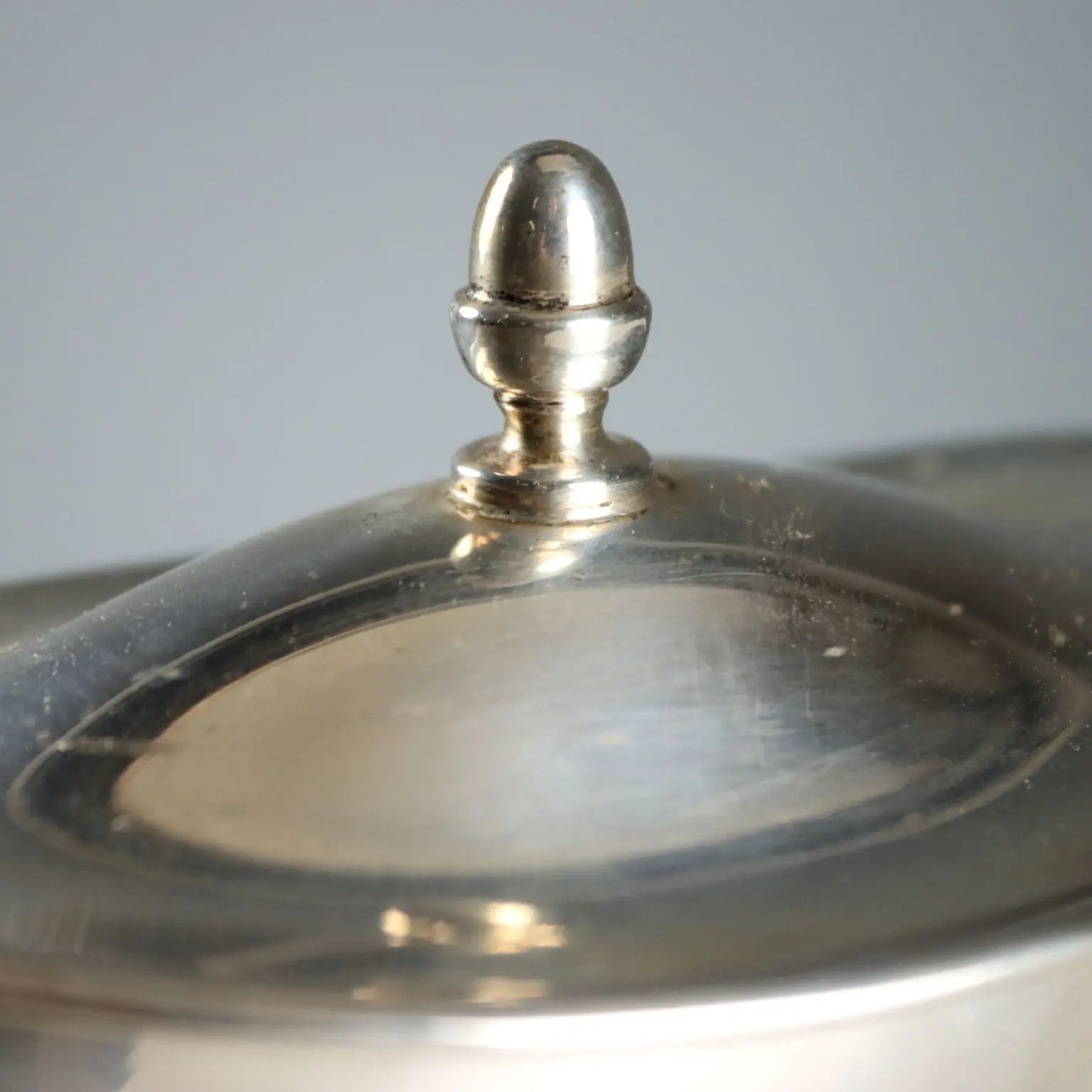 Antique Sugar Bowl Silver Macchia Giovanni Udine XX Century
