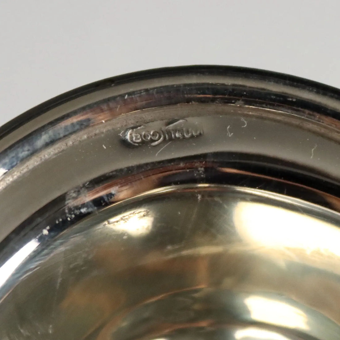 Antique Sugar Bowl Silver Macchia Giovanni Udine XX Century