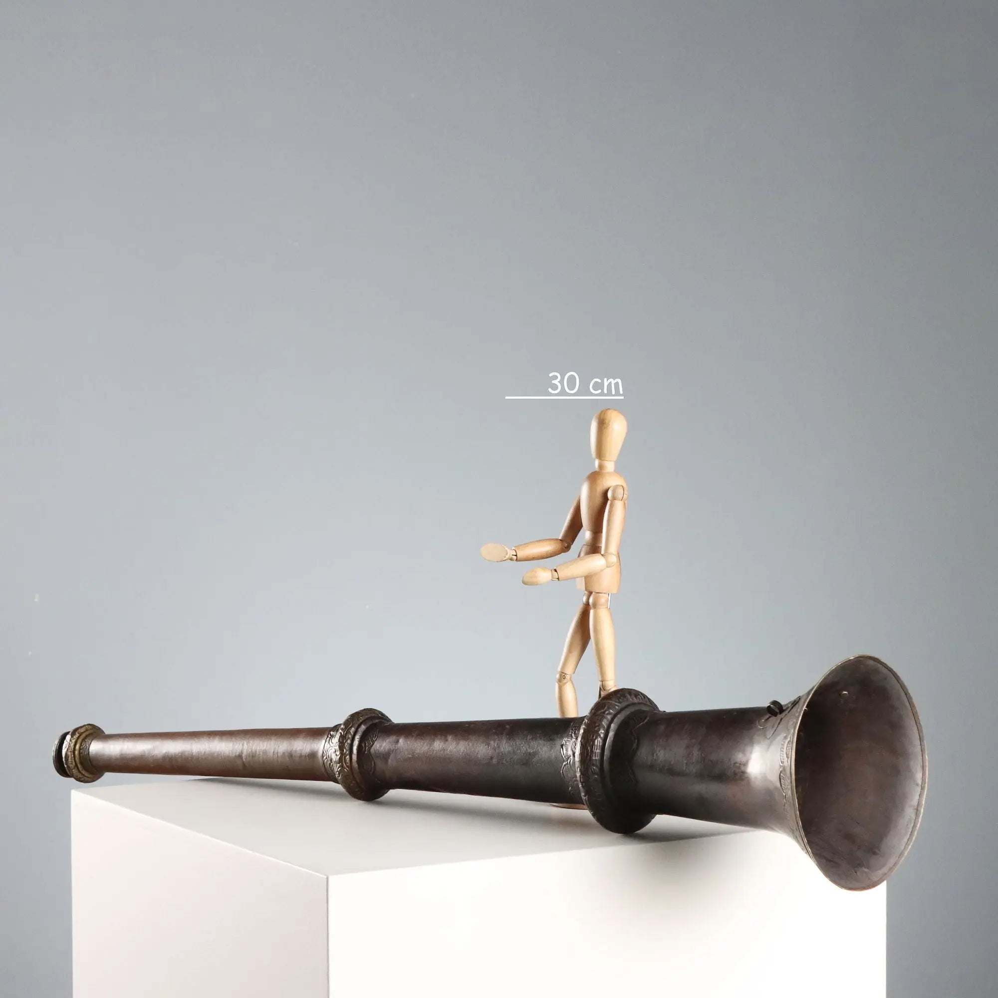 Dungchen Trumpet Himalayan Art Brass Tibet XIX Century