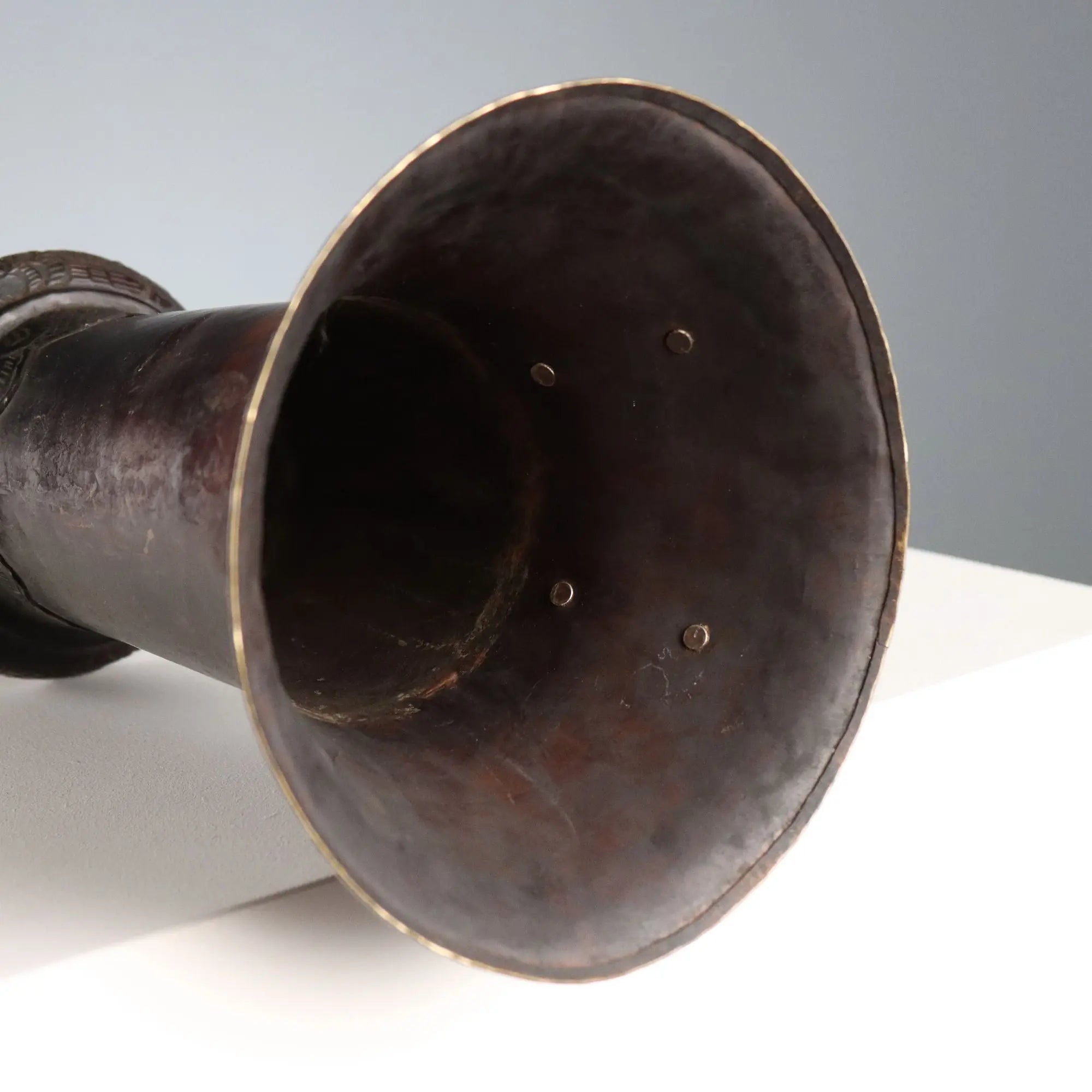 Dungchen Trumpet Himalayan Art Brass Tibet XIX Century