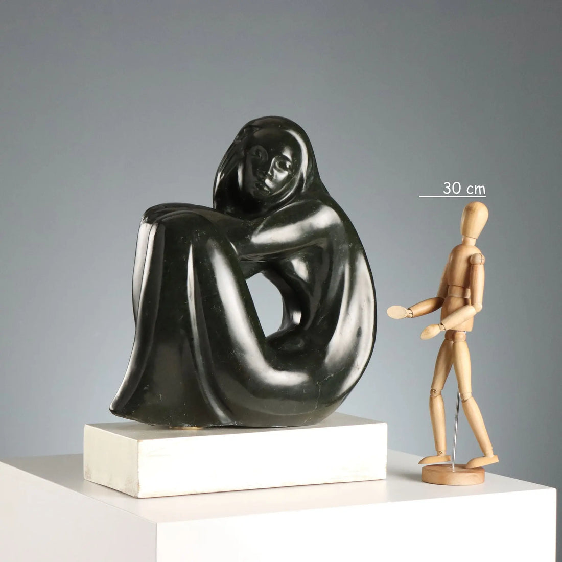 Modern Female Nude Marble Vittorio Gagliano Italy 1970s