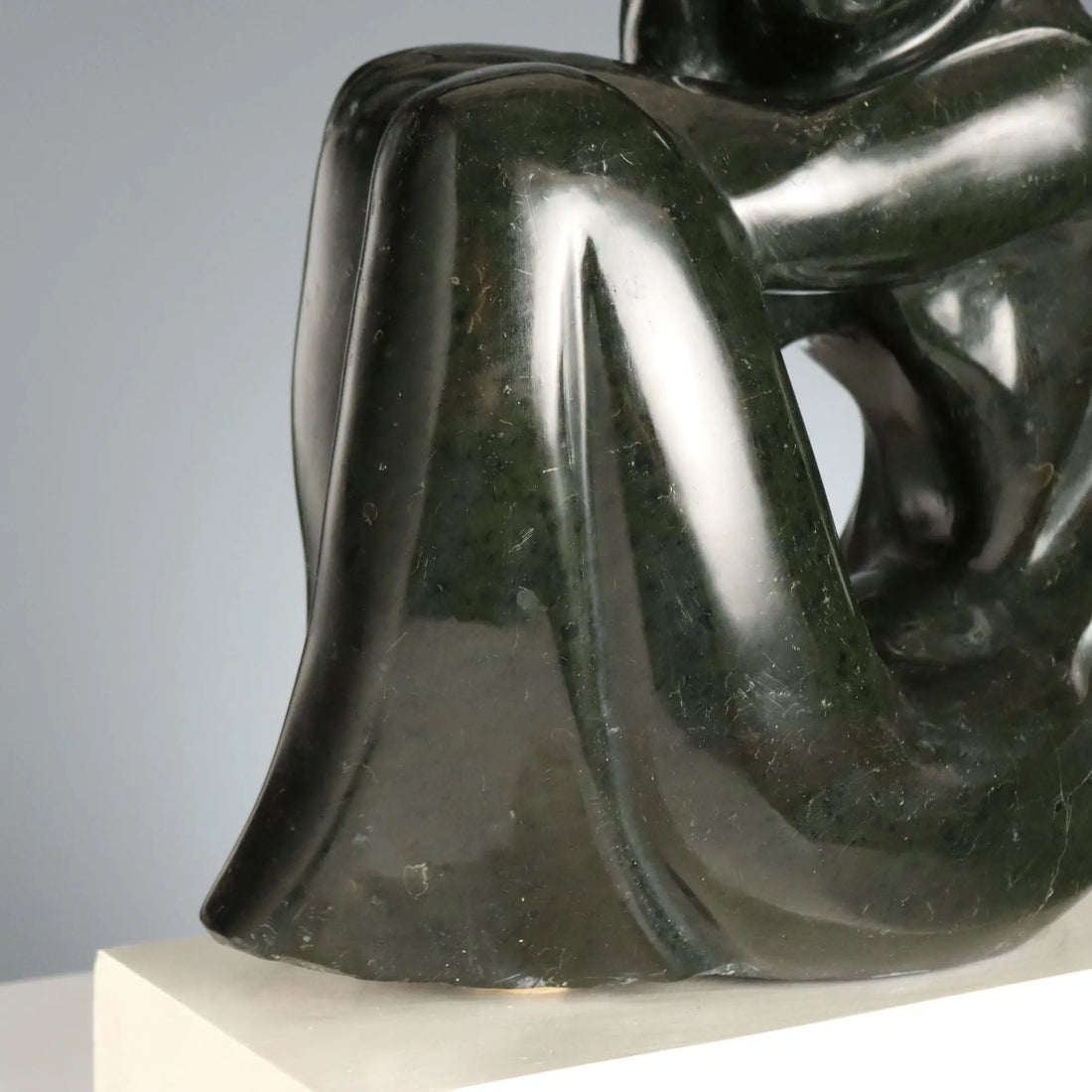Modern Female Nude Marble Vittorio Gagliano Italy 1970s
