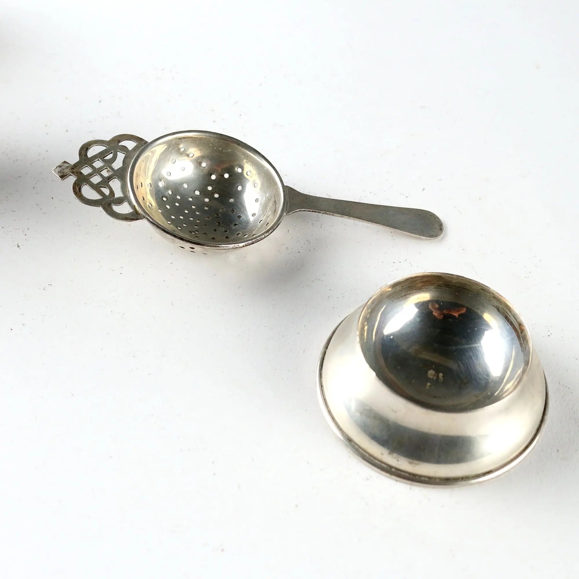 Antique Silver Plate Set Carlo Mozzoni Milan Italy XX Century