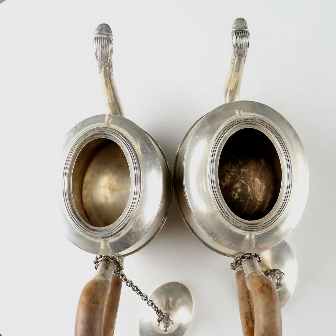 Antique Silver Plate Set Carlo Mozzoni Milan Italy XX Century