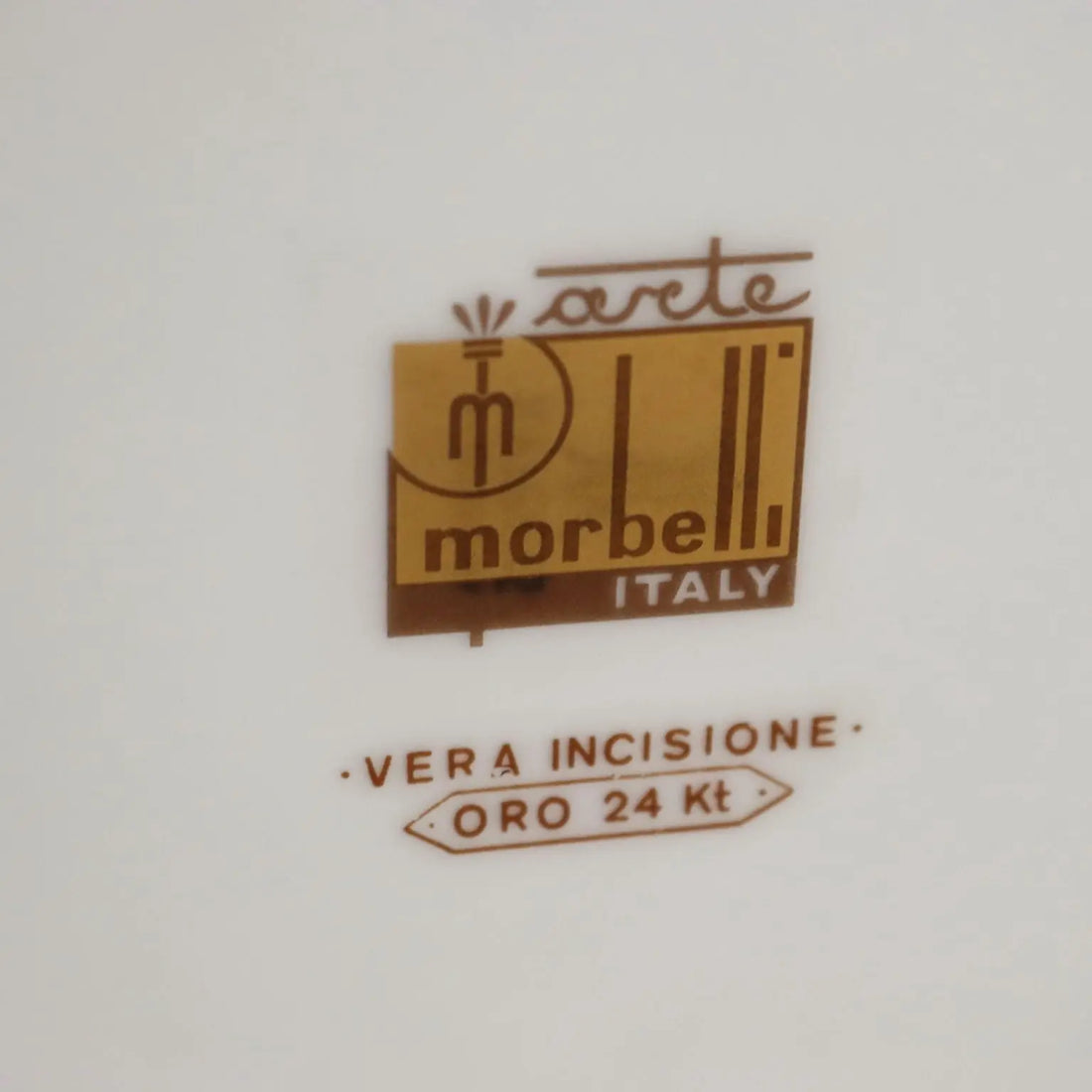 Vintage Vase Morbelli Arte's Porcelain Italy XX Century