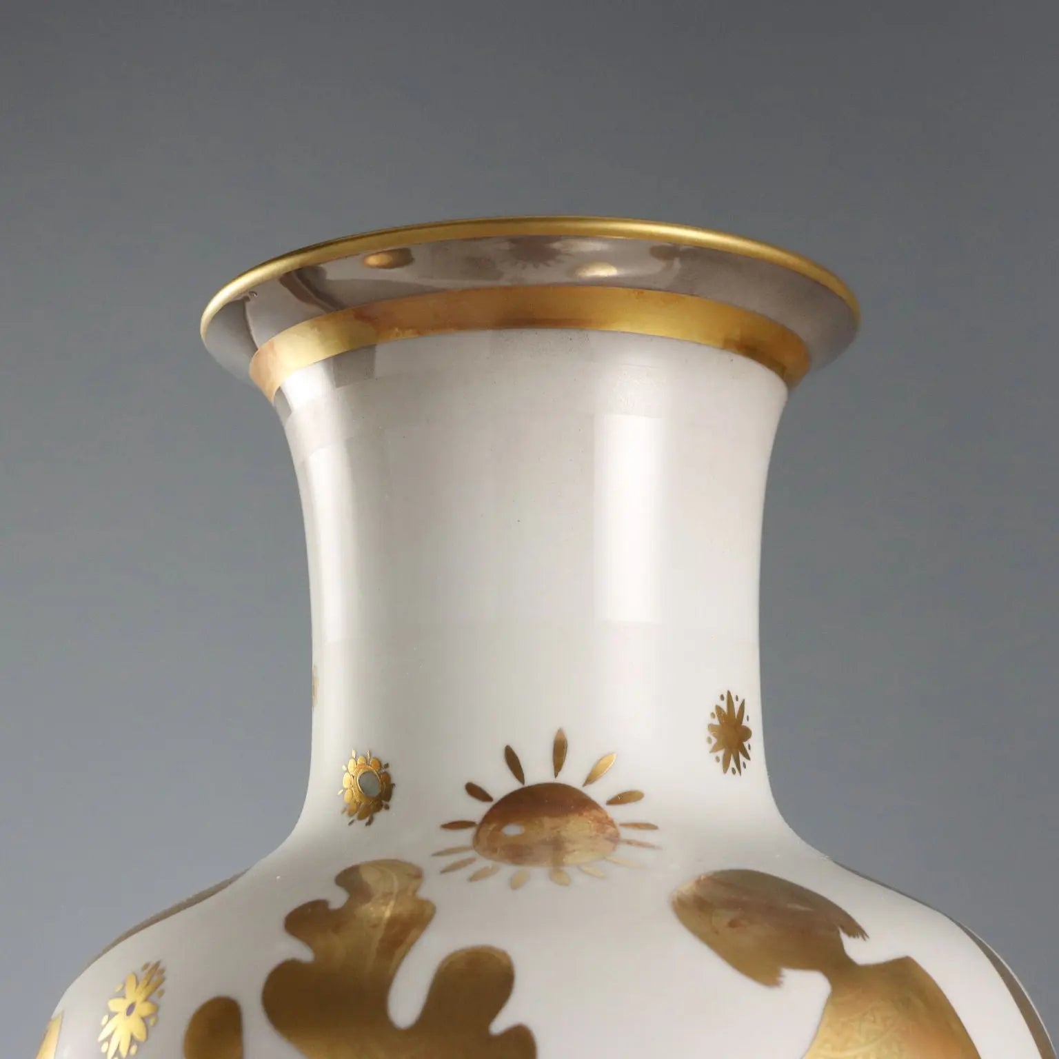 Vintage Vase Morbelli Arte's Porcelain Italy XX Century