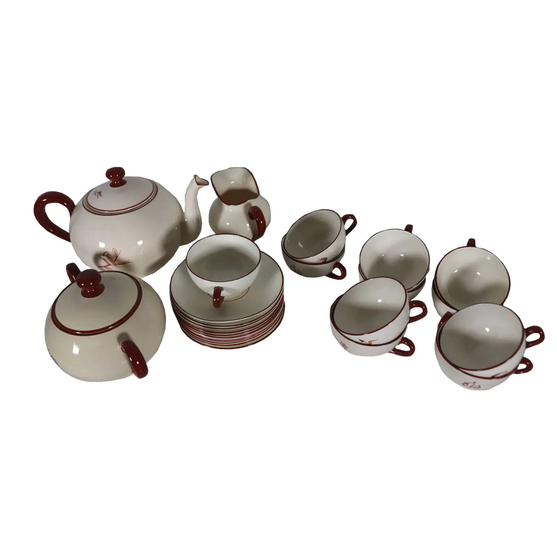 Tea Service Richard Ginori-San Cristoforo Milan 1930s | Modernism  