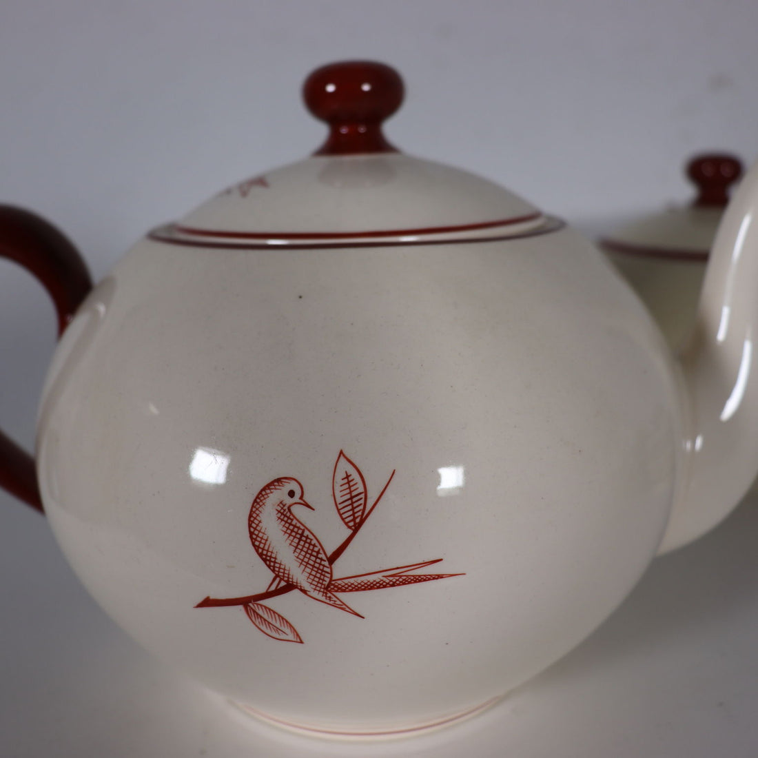 Servizio da tè Vintage Richard Ginori Milano Anni 30 Porcellana bianca