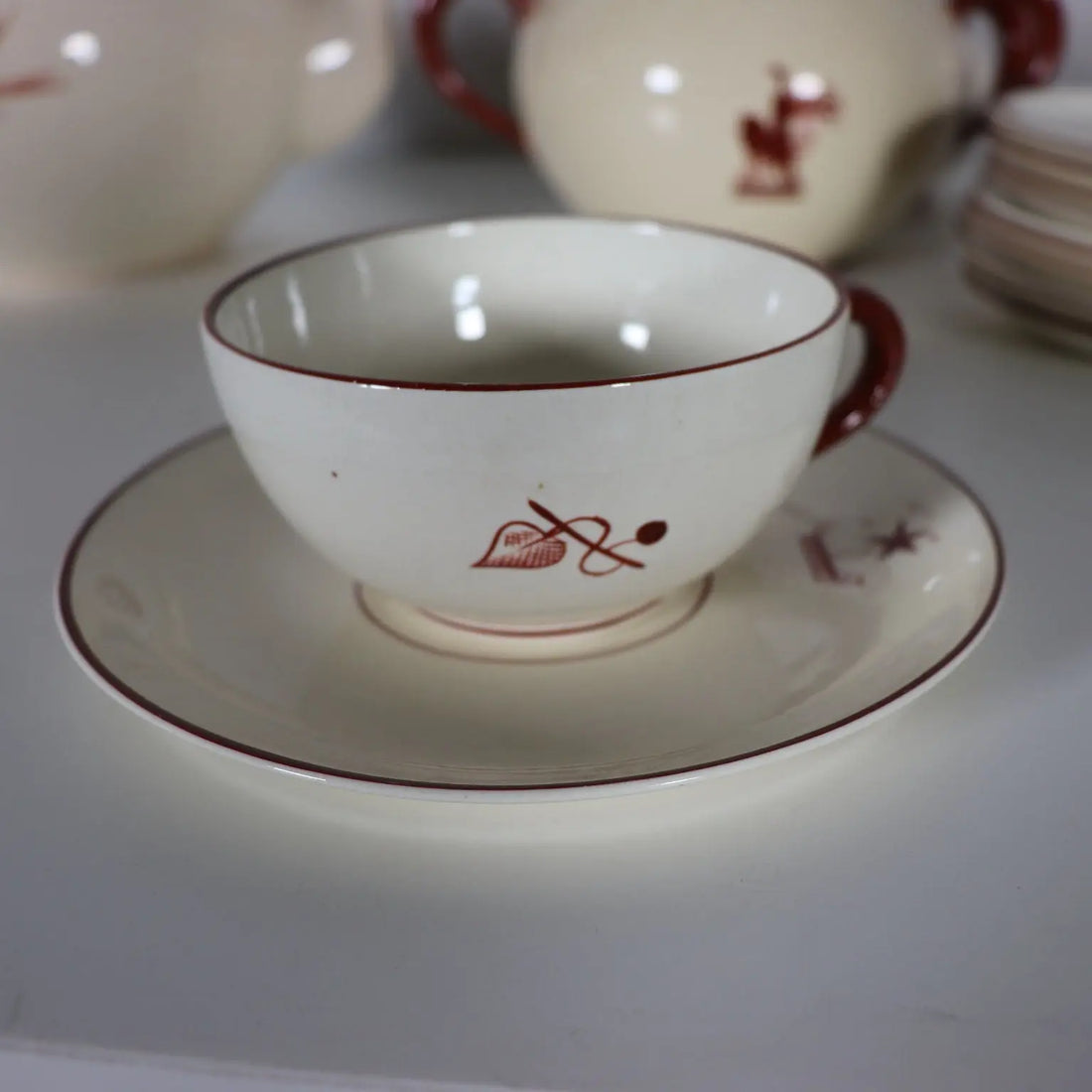 Tea Service Richard Ginori-San Cristoforo Milan 1930s | Modernism  