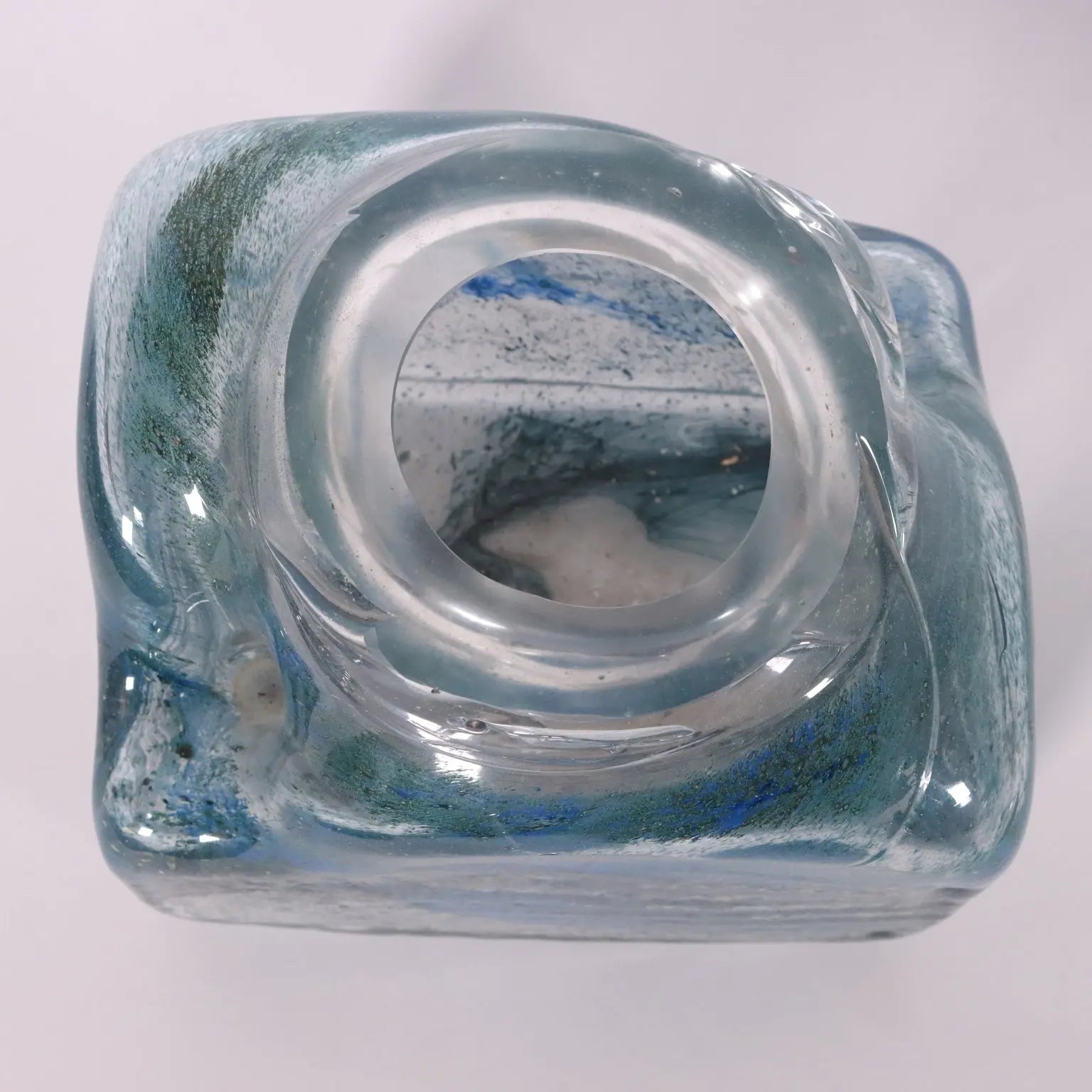 Murano Glass Vase Italy 1970s | Modernism | 