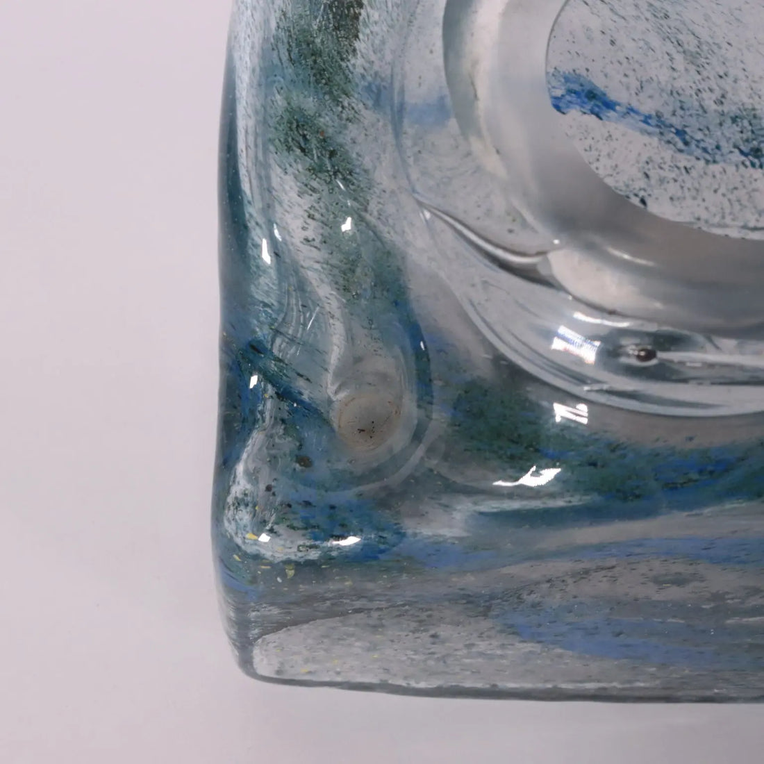 Murano Glass Vase Italy 1970s | Modernism | 