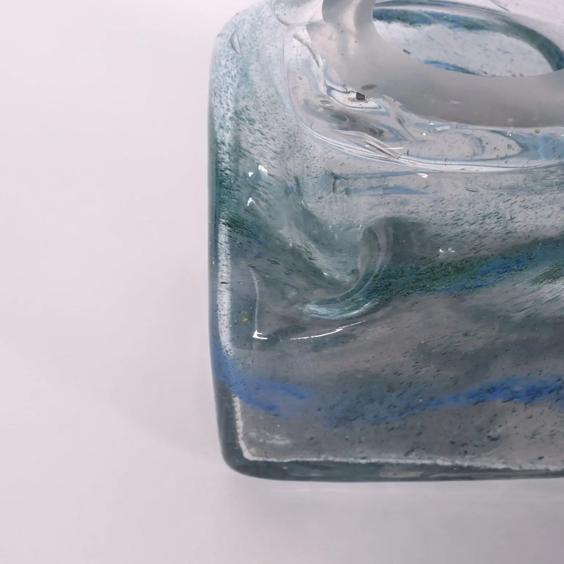 Murano Glass Vase Italy 1970s | Modernism | 