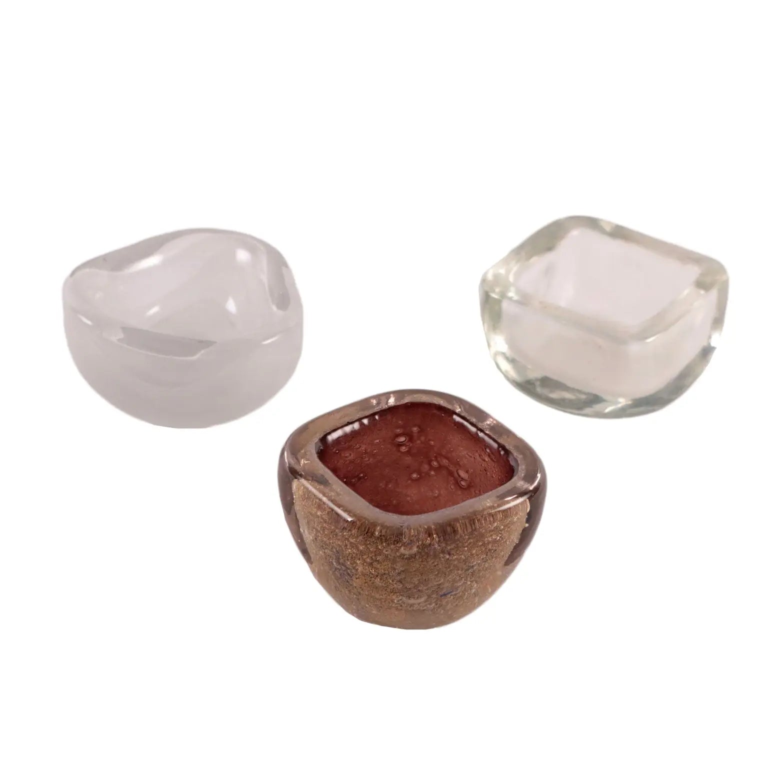 Murano Glass Bowls Murano Italy 1950s Murano's Manufacture | Modernism | 