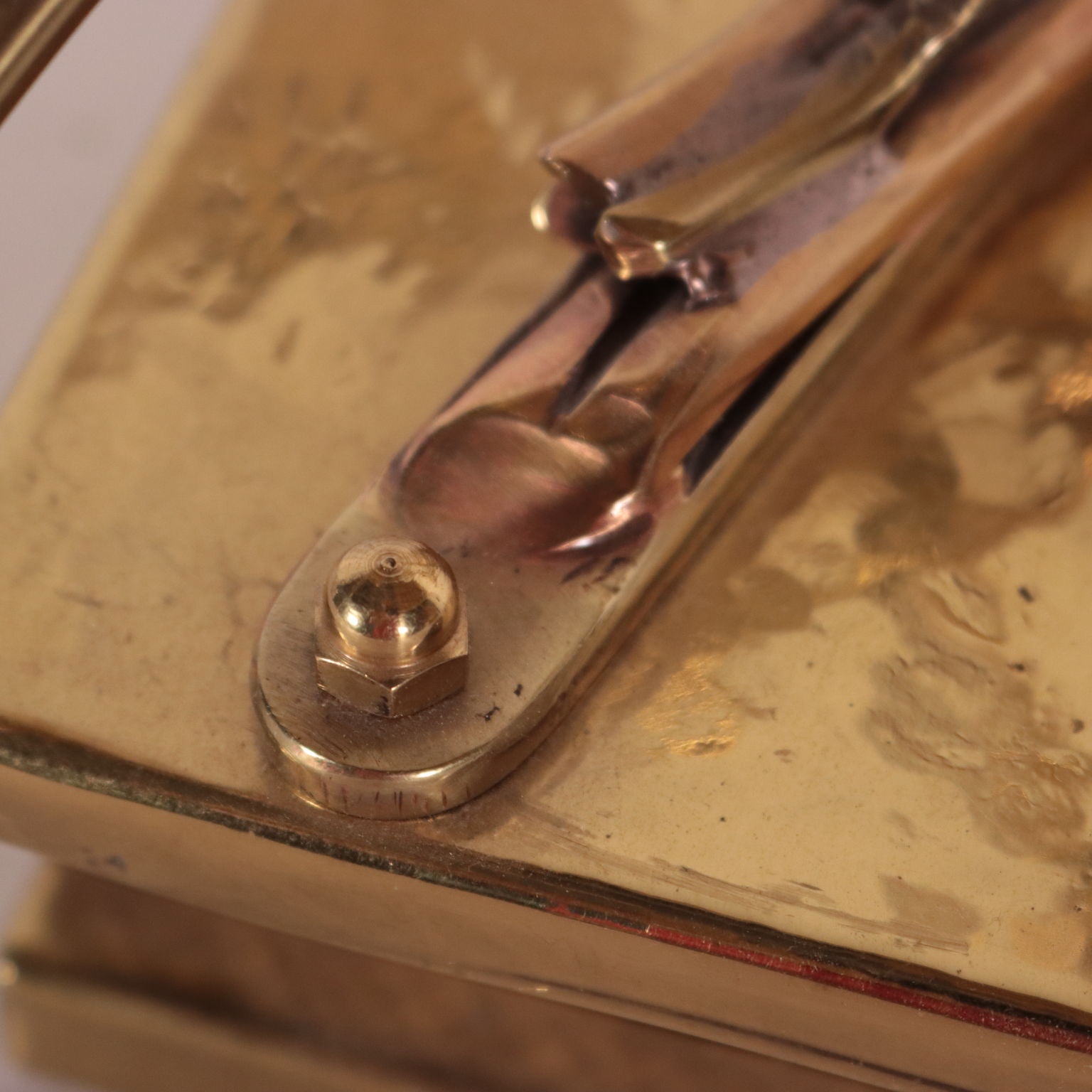 Pair of Sculptures Maison Jensen Style Brass France 1970s | Modernism  