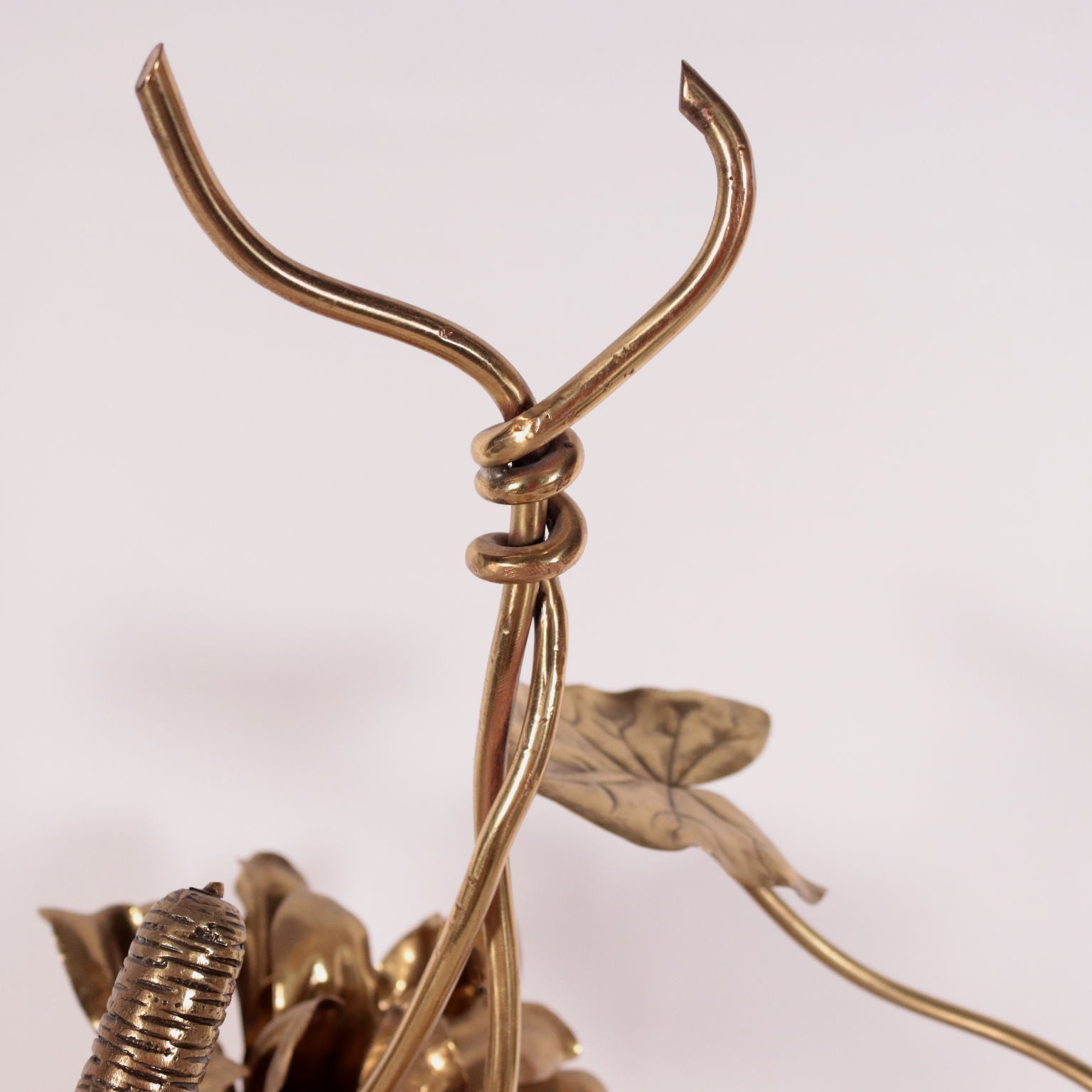 Pair of Sculptures Maison Jensen Style Brass France 1970s | Modernism  