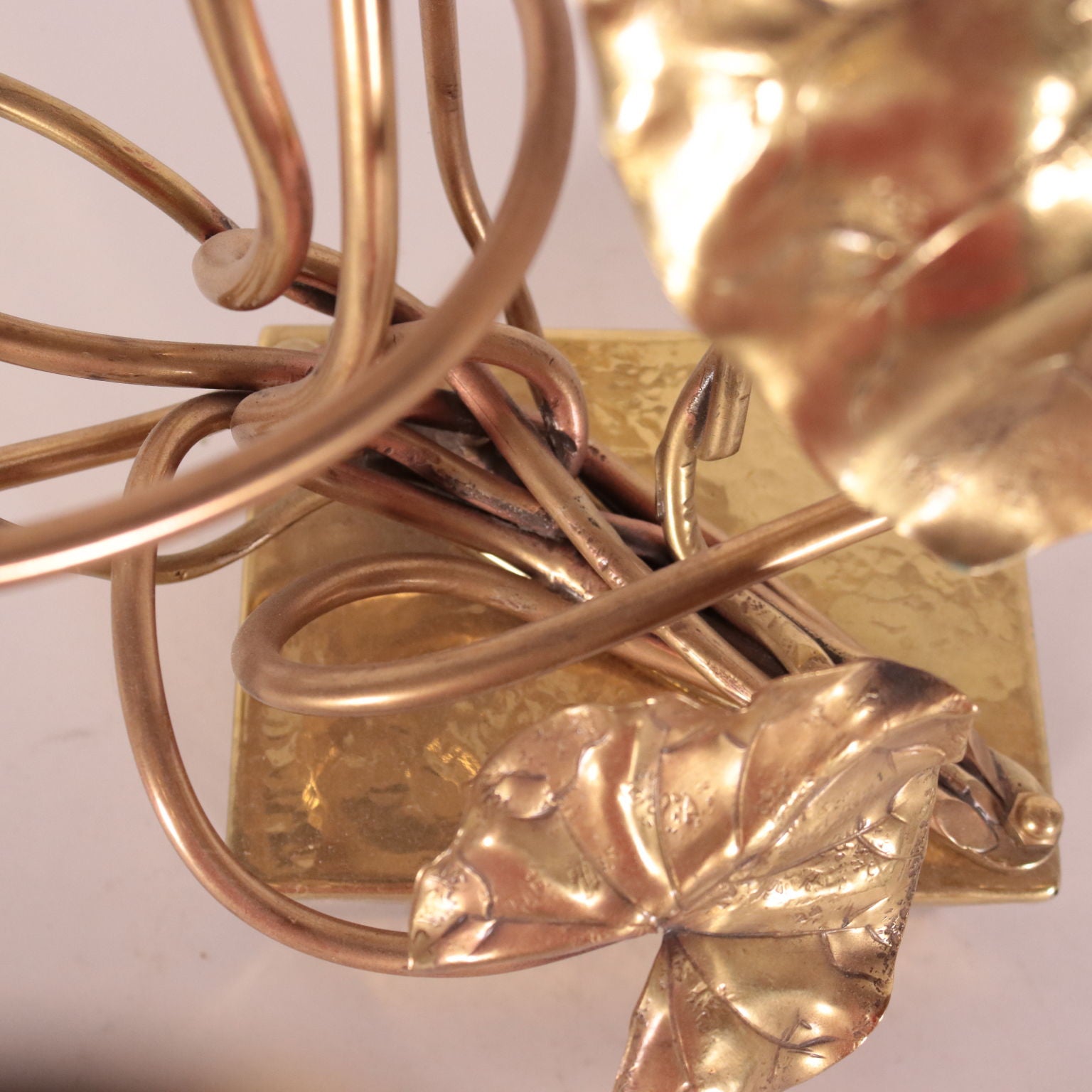 Pair of Sculptures Maison Jensen Style Brass France 1970s | Modernism  