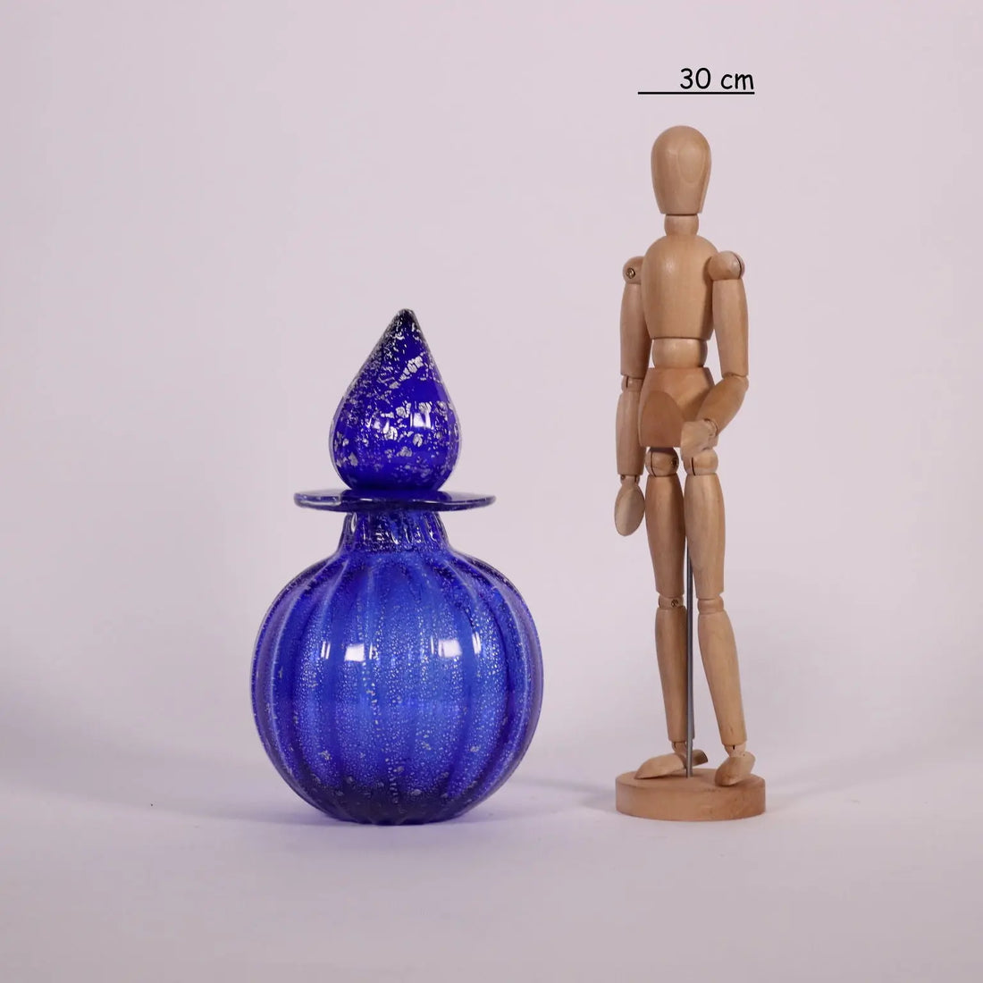 Rosis Man. Bottle Glass Italy 1970s | Modernism | 