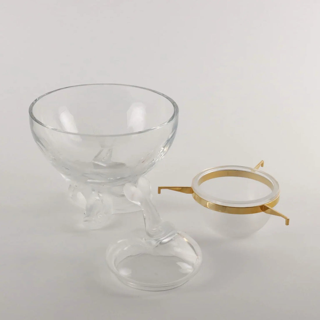 Vintage Lalique Caviar Cup Crystal France XX Century - 20th Century France | Modernism | 
