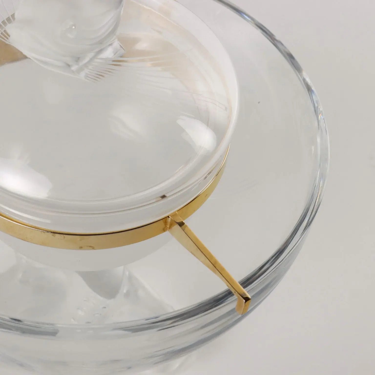 Vintage Lalique Caviar Cup Crystal France XX Century - 20th Century France | Modernism | 