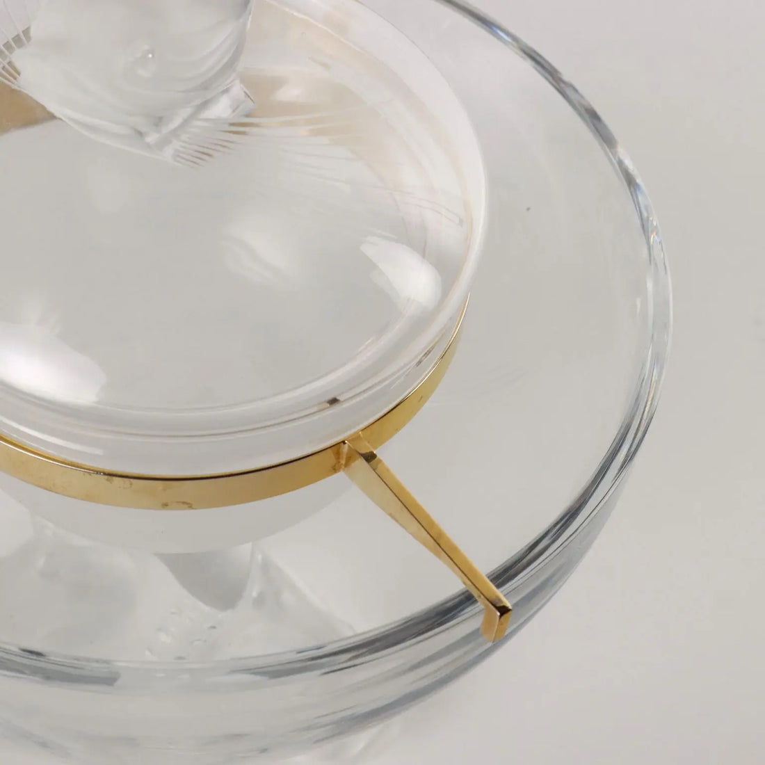 Vintage Lalique Caviar Cup Crystal France XX Century - 20th Century France | Modernism | 