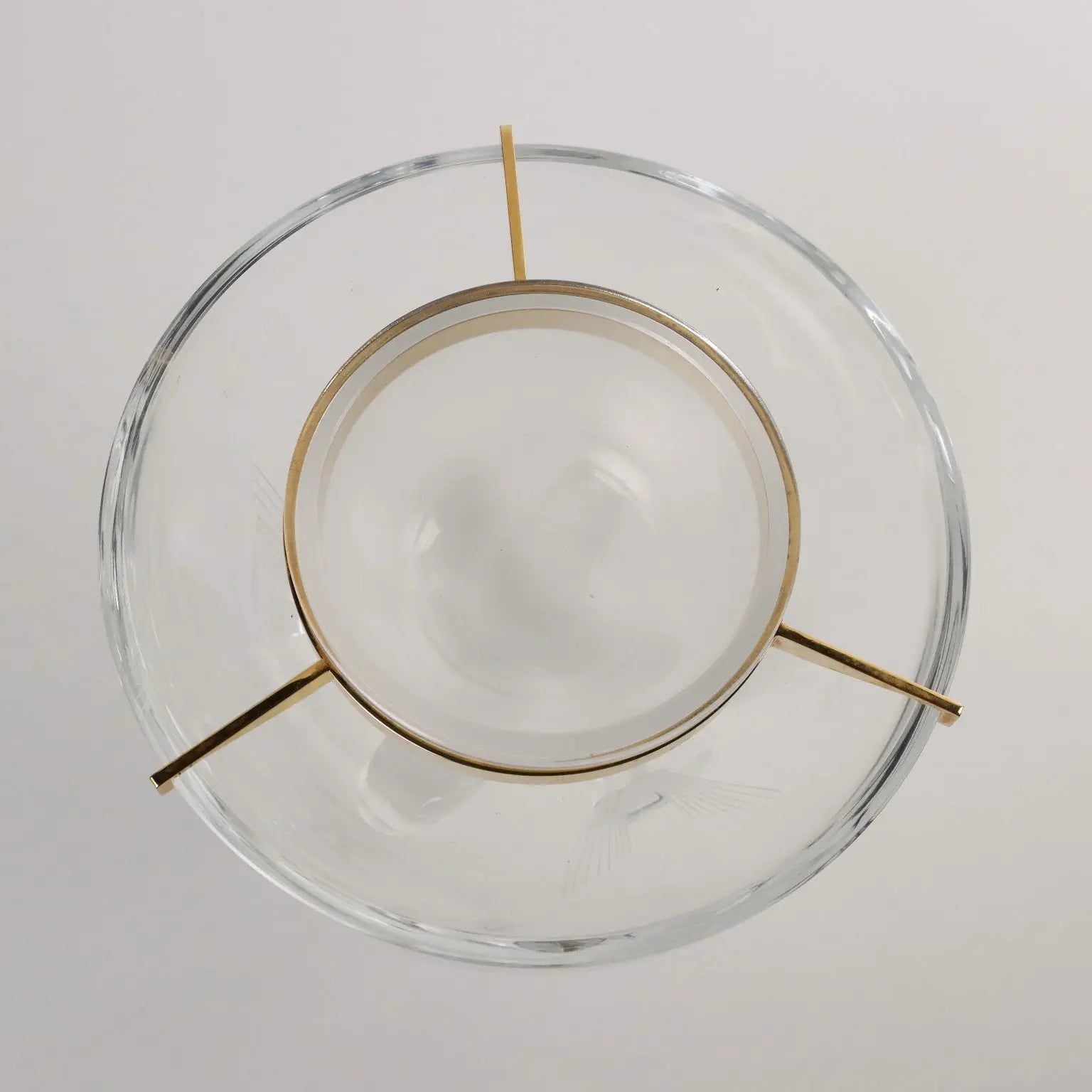 Vintage Lalique Caviar Cup Crystal France XX Century - 20th Century France | Modernism | 