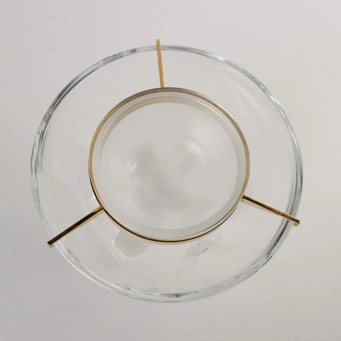 Vintage Lalique Caviar Cup Crystal France XX Century - 20th Century France | Modernism | 