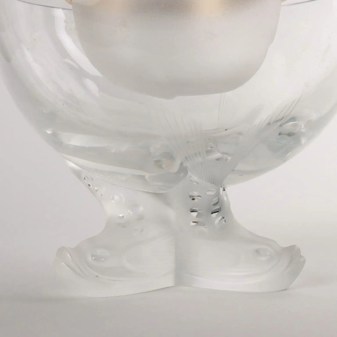 Vintage Lalique Caviar Cup Crystal France XX Century - 20th Century France | Modernism | 