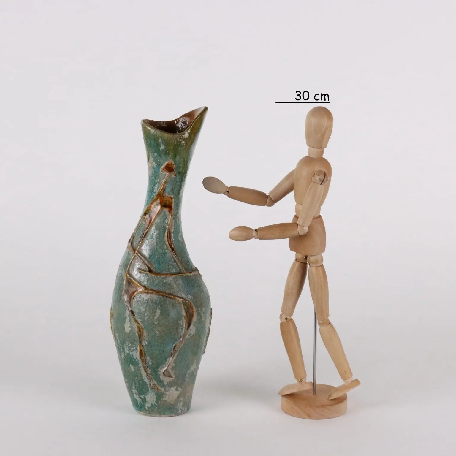 C. Zauli Vase Terracotta Italy 1950s | Modernism | 