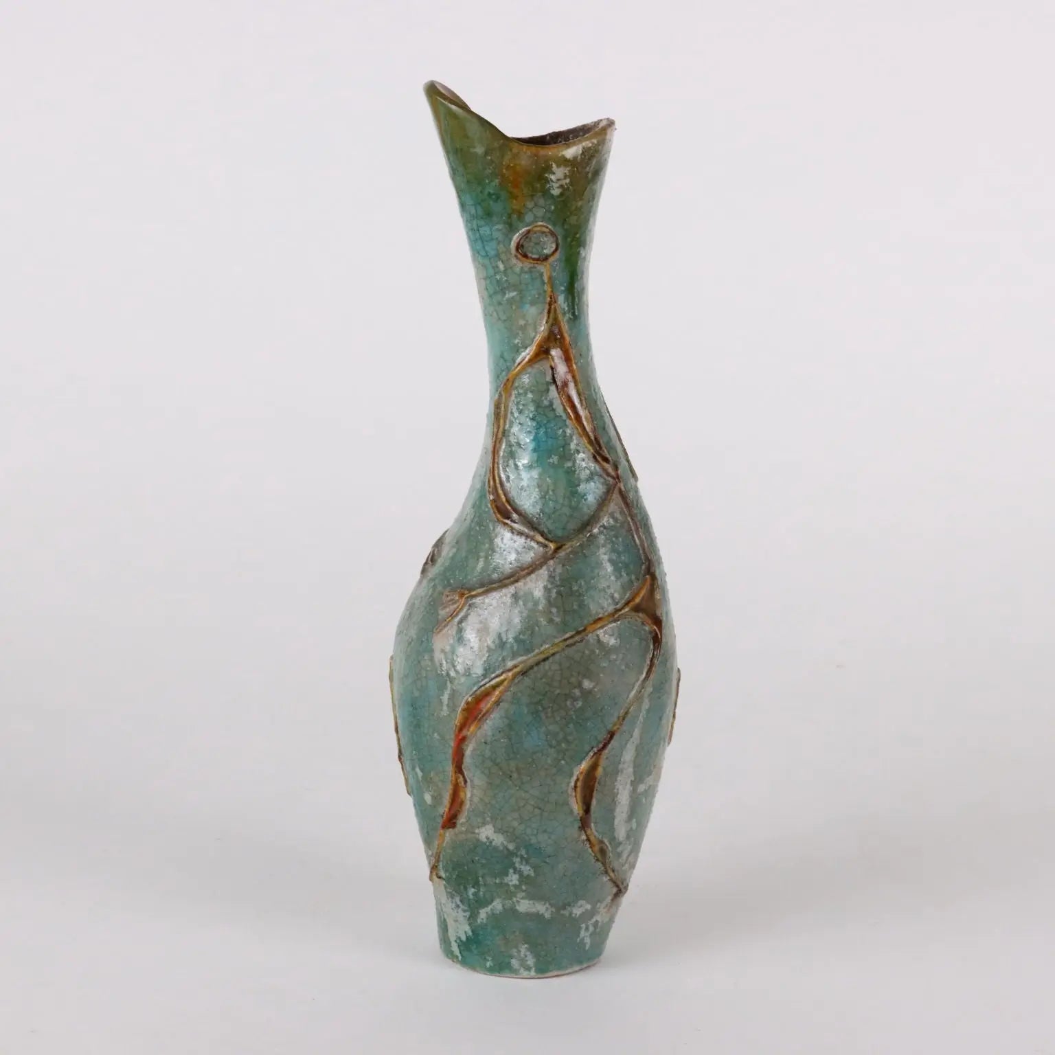 C. Zauli Vase Terracotta Italy 1950s | Modernism | 