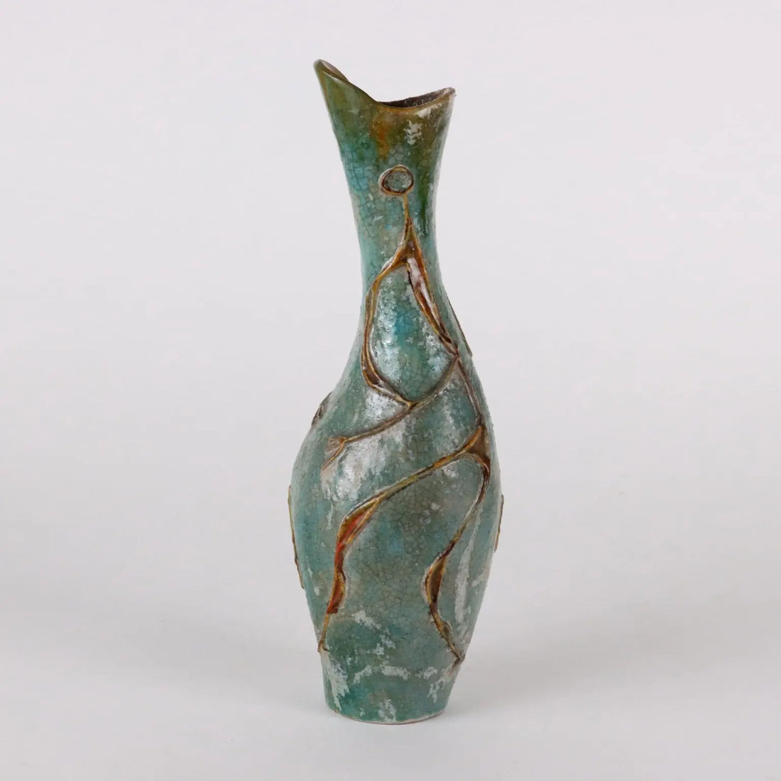 C. Zauli Vase Terracotta Italy 1950s | Modernism | 