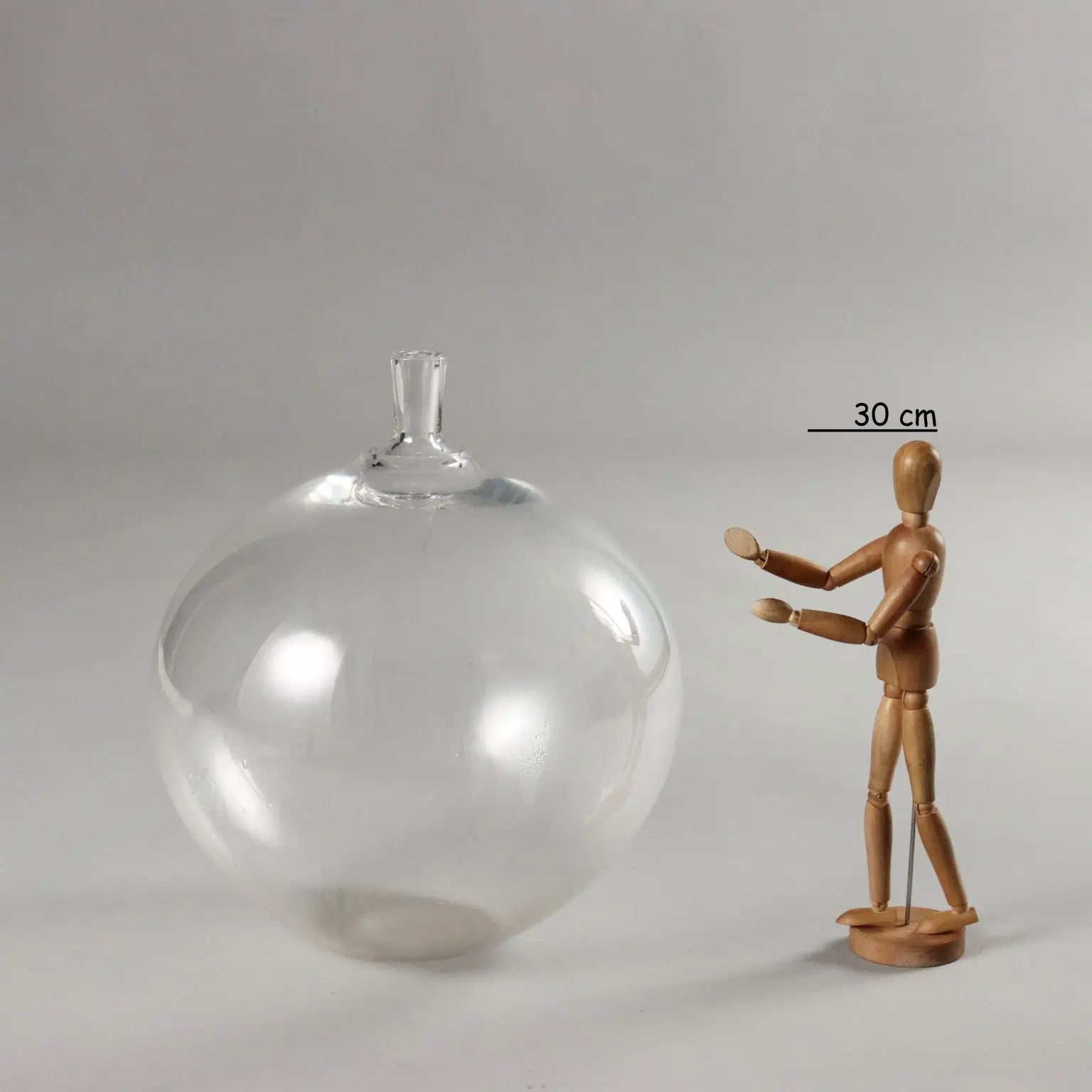 I. Lundin Apple Vase for Orrefors Glass Sweden 1957 - Sweden, 1957 | Modernism | 