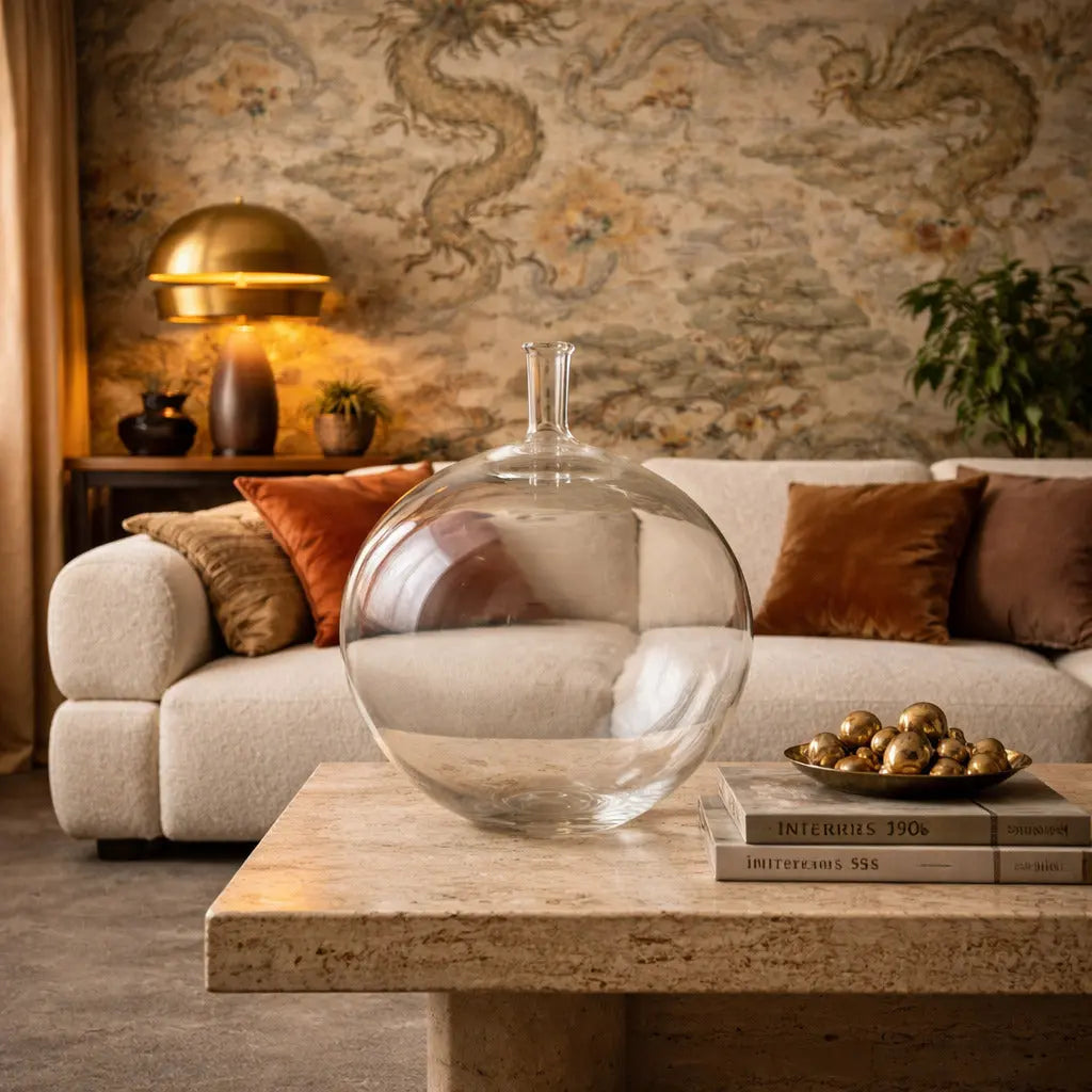 I. Lundin Apple Vase for Orrefors Glass Sweden 1957 - Sweden, 1957 | Modernism | 