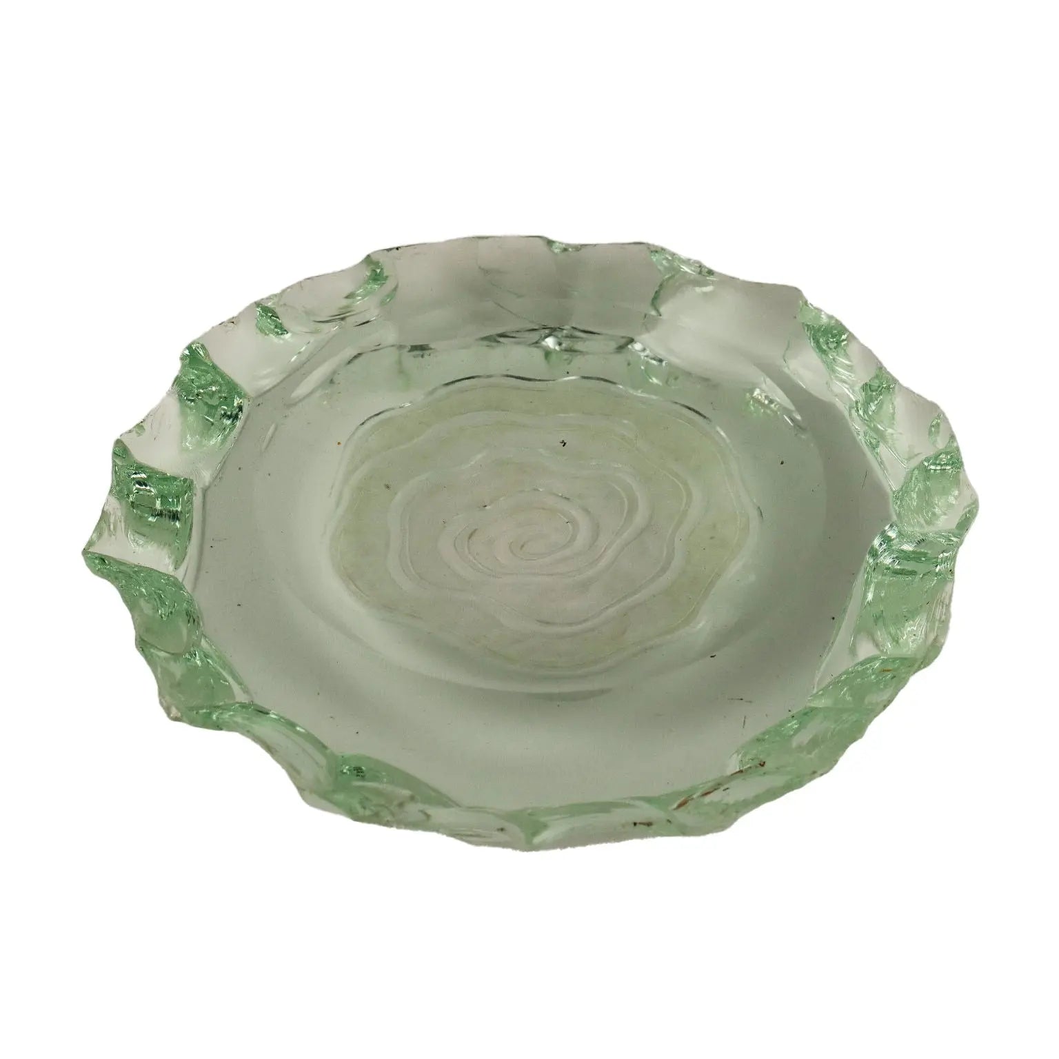 Centerpiece in Chiseled Glass Italy 1950s - Italy, 1950s | Modernism | 