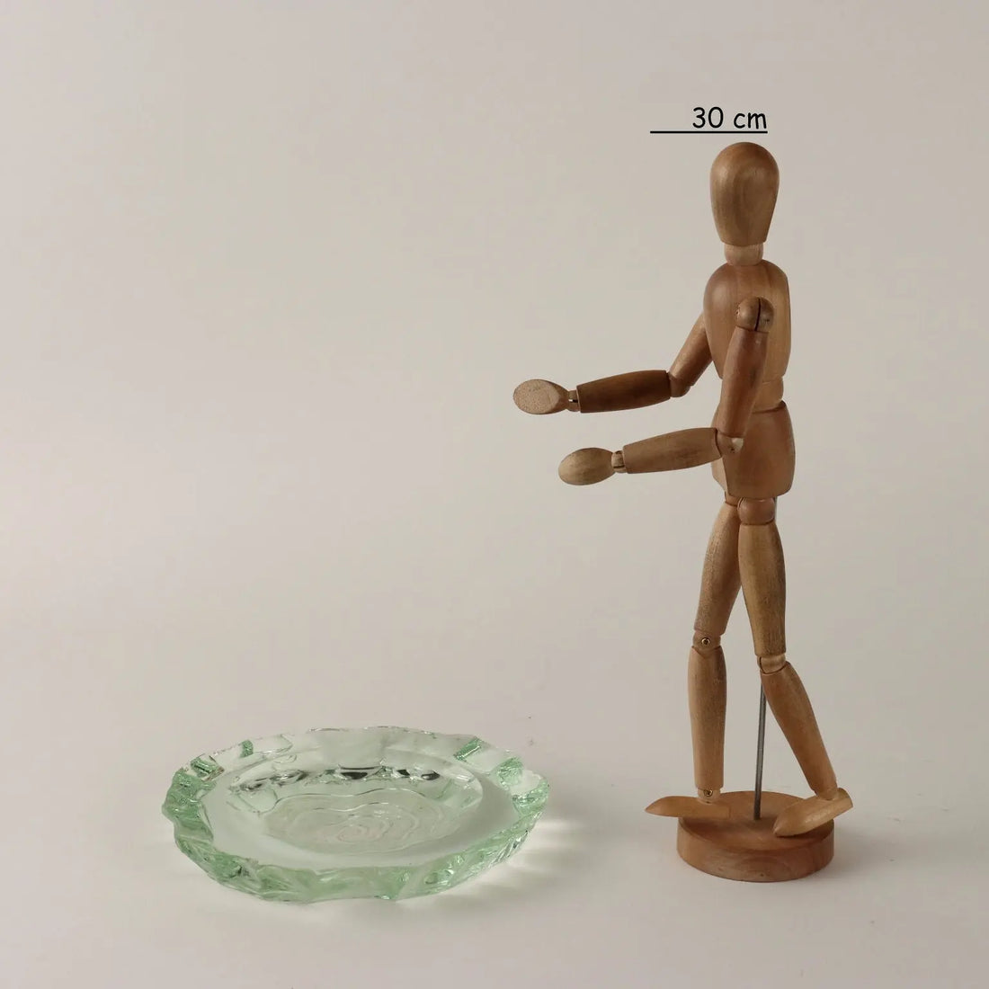 Centerpiece in Chiseled Glass Italy 1950s - Italy, 1950s | Modernism | 