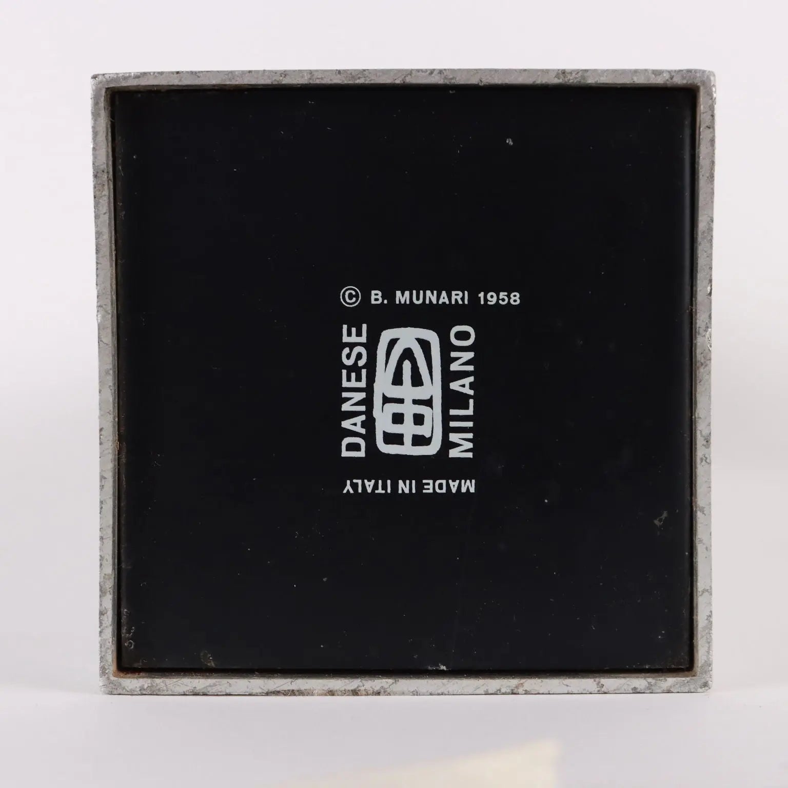 Vintage Ashtray Ponza B. Munari for Danese 1958 Aluminium - Italy, 1958 | Modernism | 