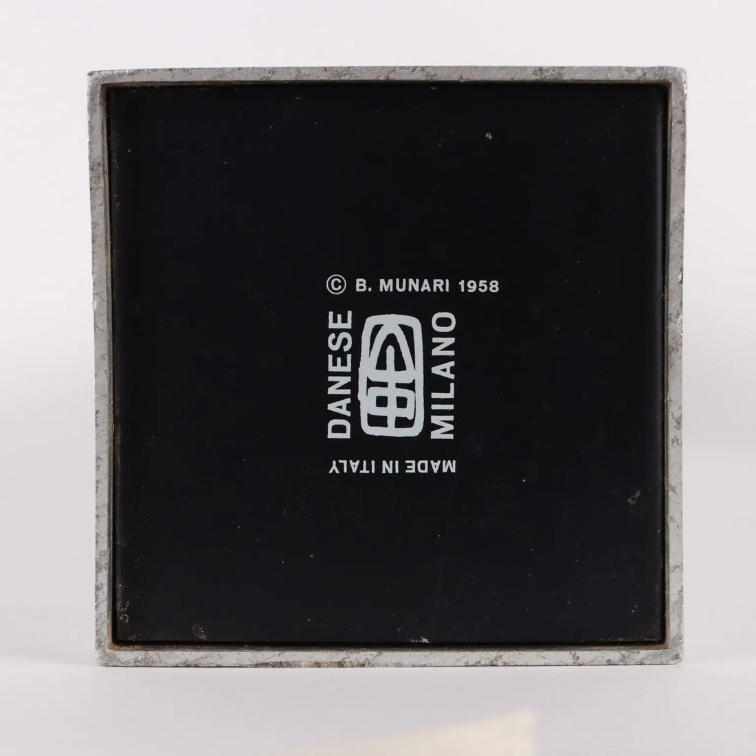 Vintage Ashtray Ponza B. Munari for Danese 1958 Aluminium - Italy, 1958 | Modernism | 