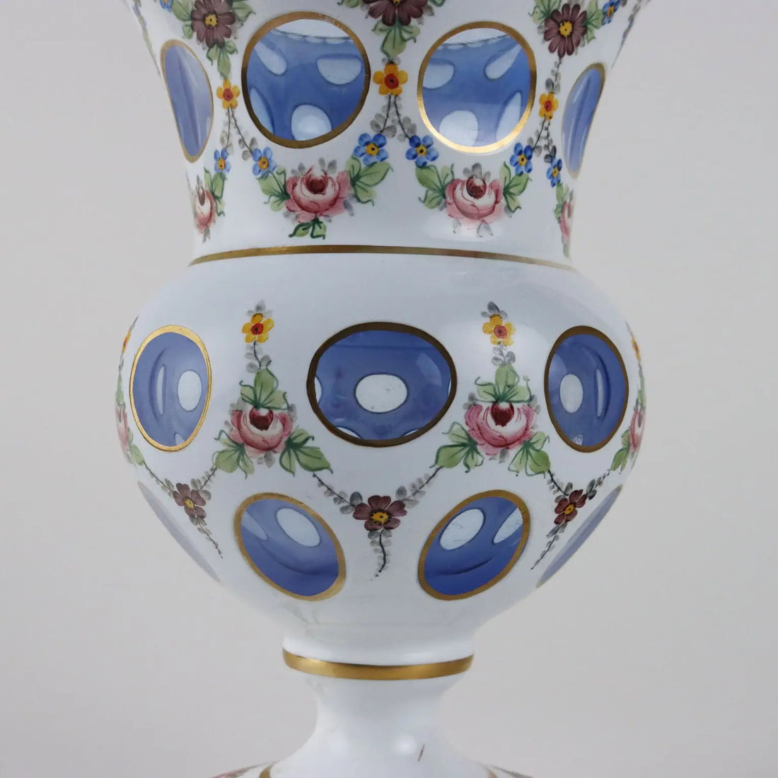 Ancient Bohemian Crystal Vase XX Century - Bohemia, XX Century | Modernism | 