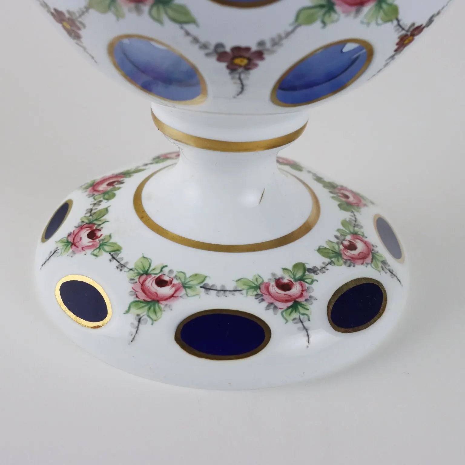 Ancient Bohemian Crystal Vase XX Century - Bohemia, XX Century | Modernism | 