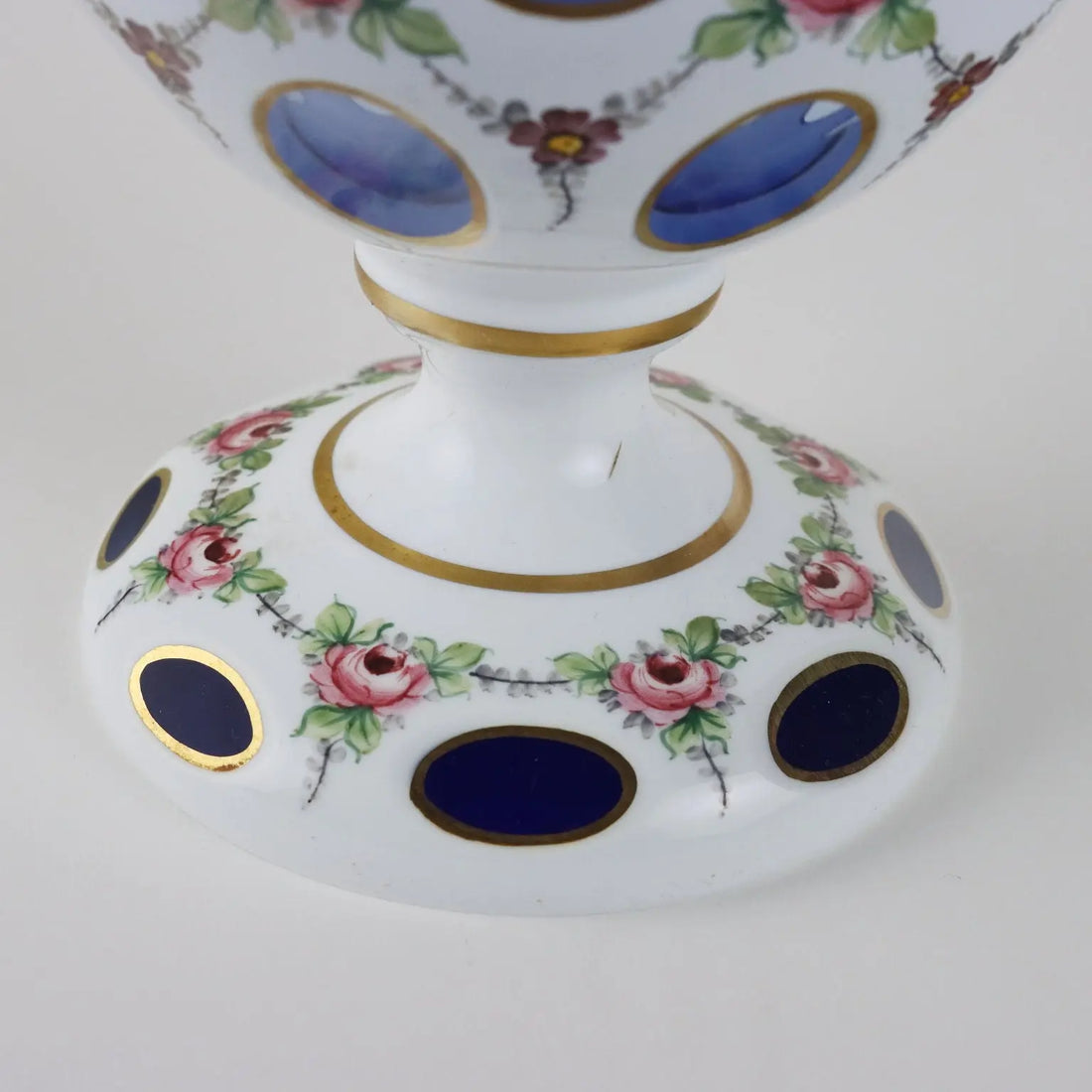 Ancient Bohemian Crystal Vase XX Century - Bohemia, XX Century | Modernism | 