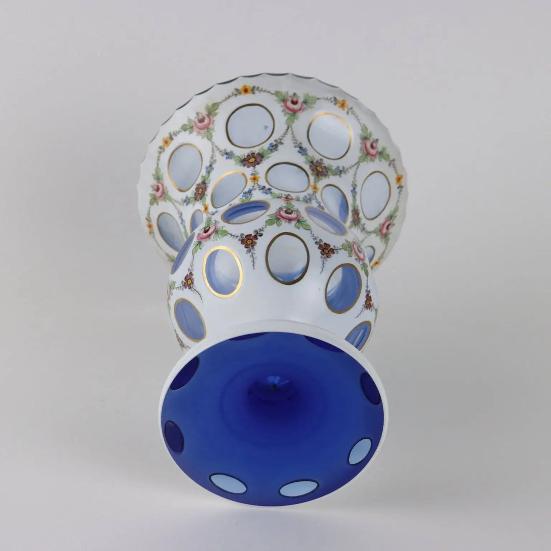 Ancient Bohemian Crystal Vase XX Century - Bohemia, XX Century | Modernism | 